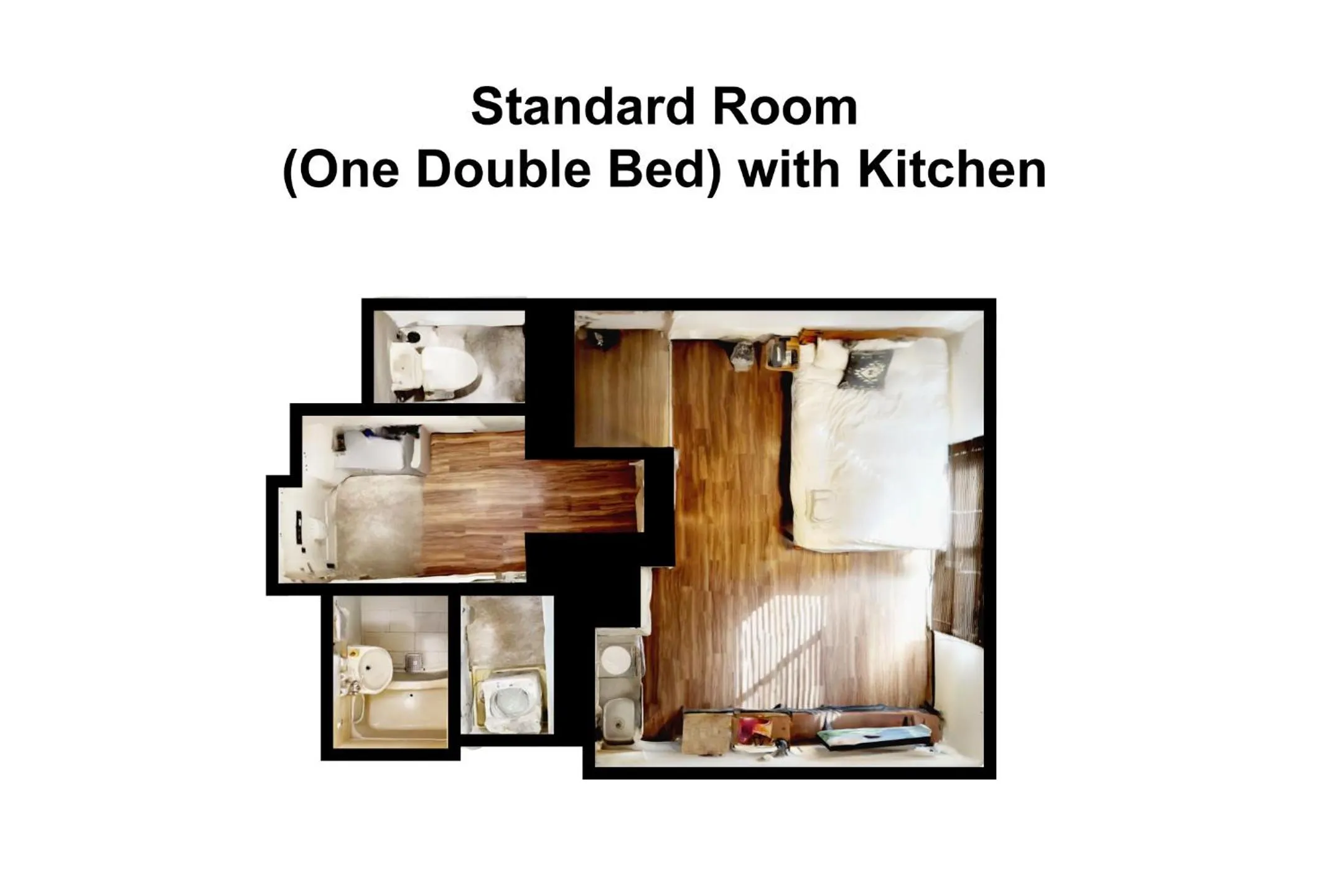 Floor plan in goom Hotel Haruyoshi