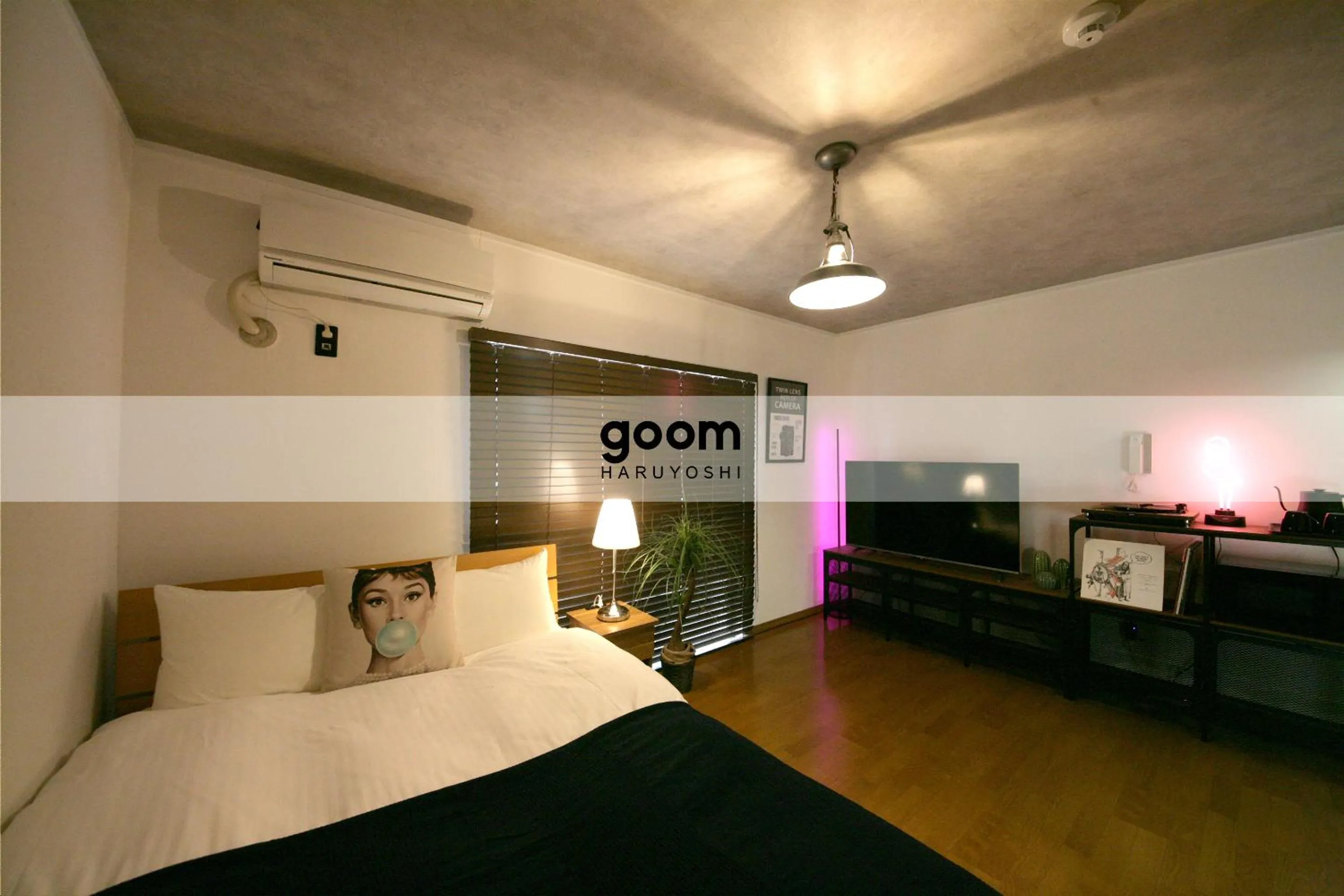 Photo of the whole room, Bed in goom Hotel Haruyoshi