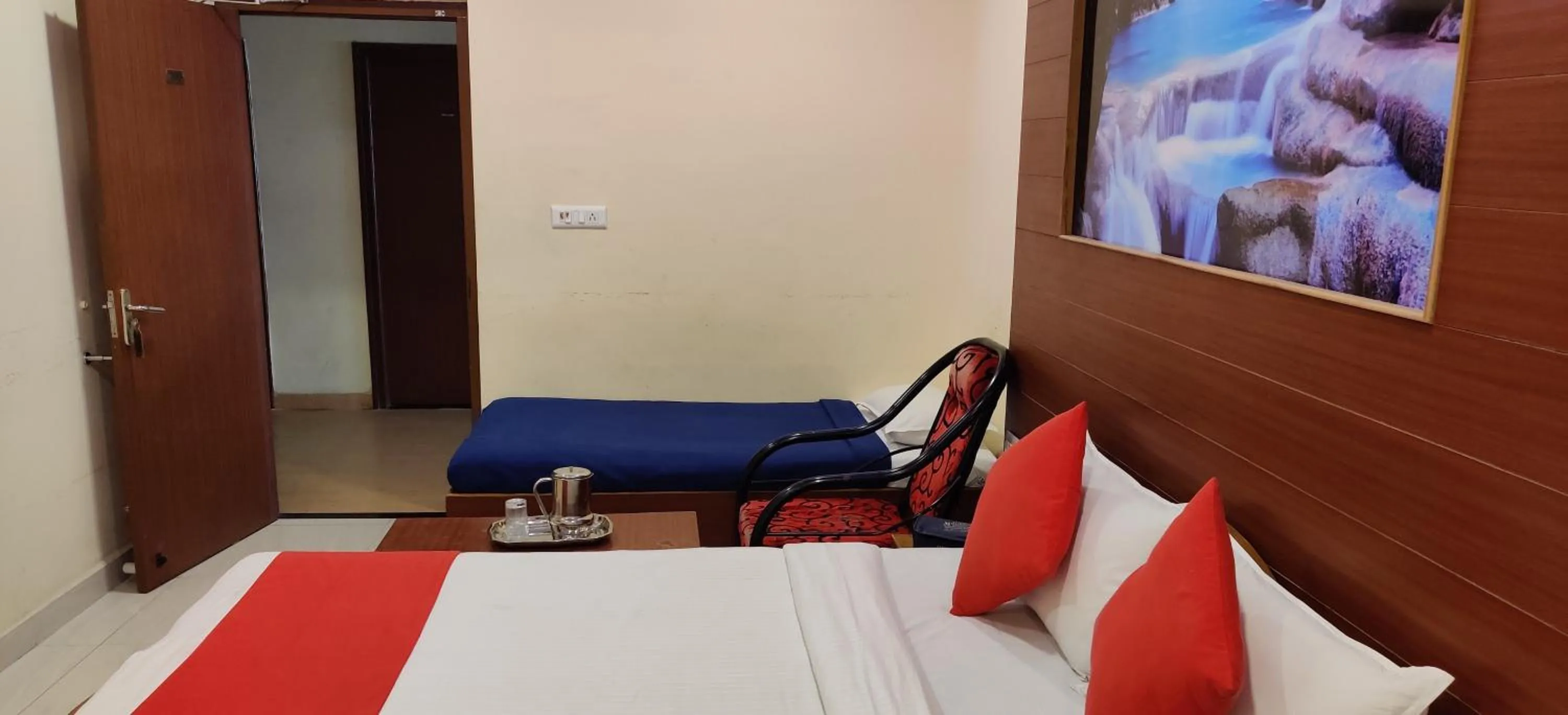 cot, Bed in Kumaran Millenium Residency