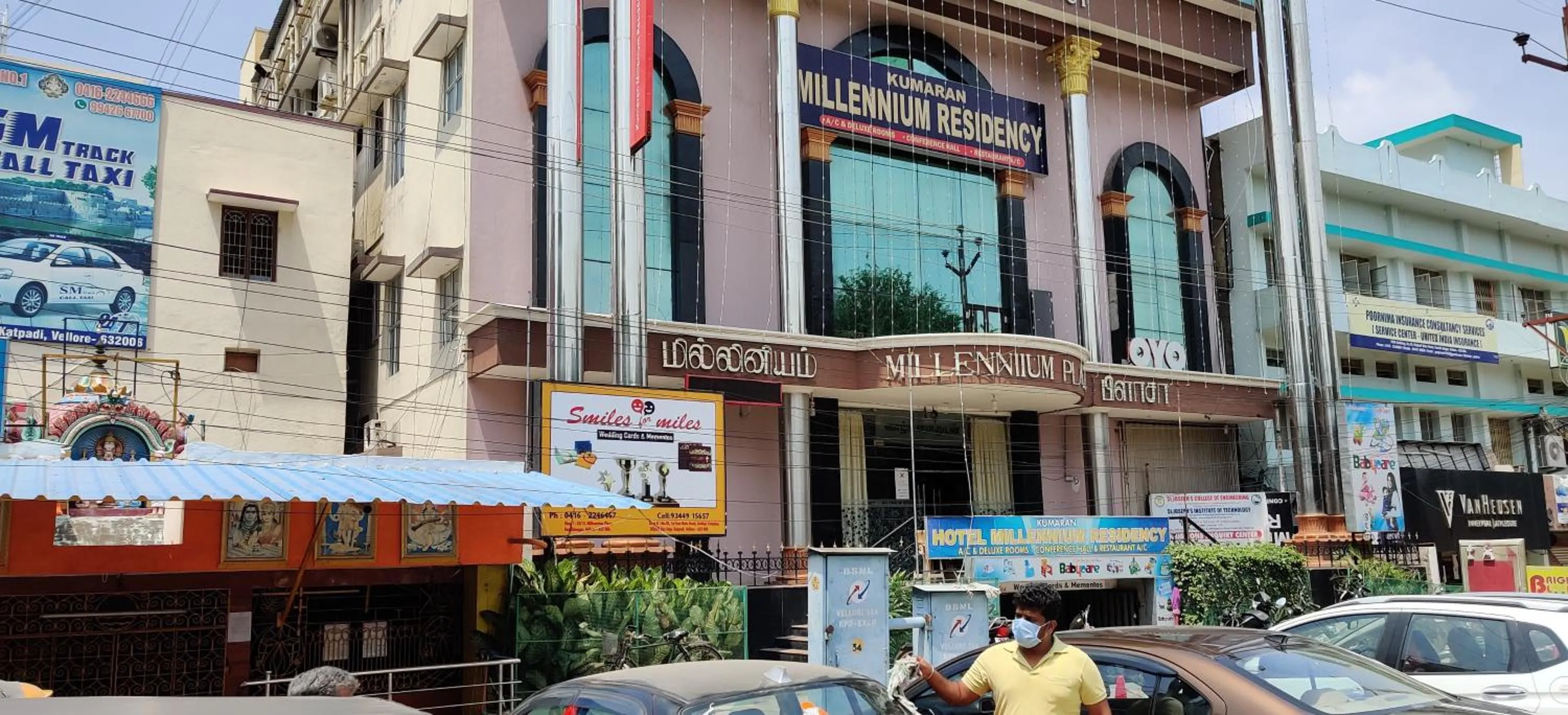 Property building in Kumaran Millenium Residency