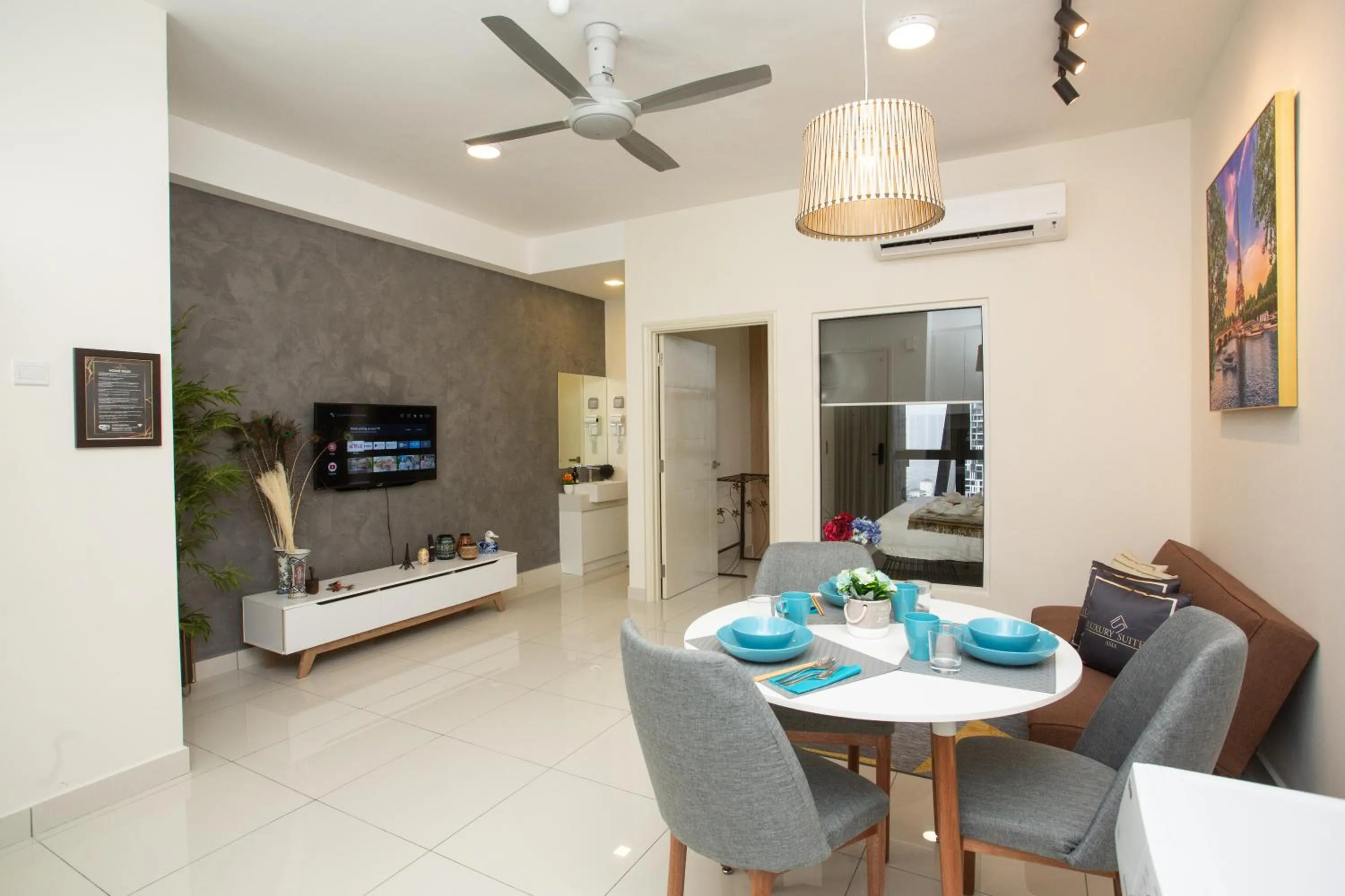 Living room in ARTE MONT KIARA BY PSM Luxury Suites