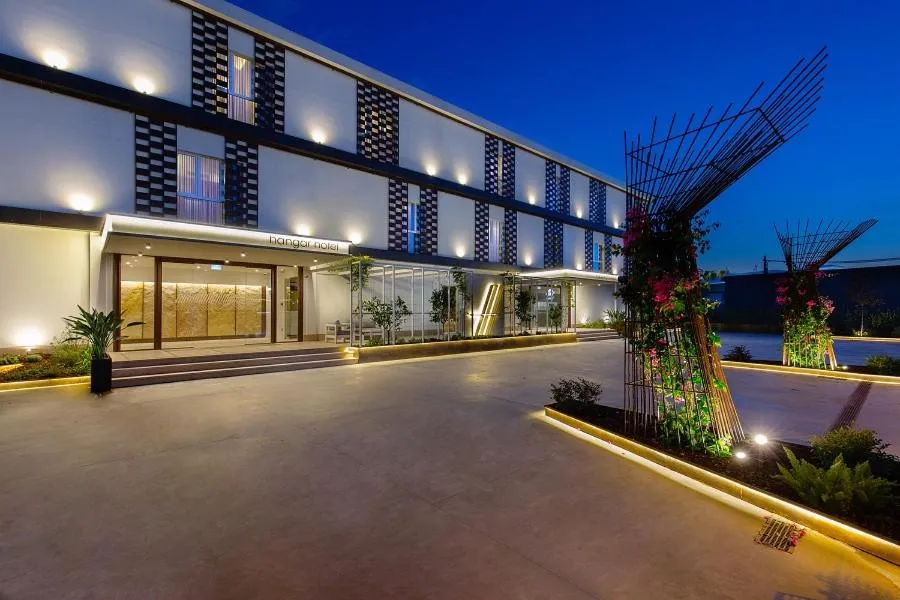 Property building in Hangar Hotel