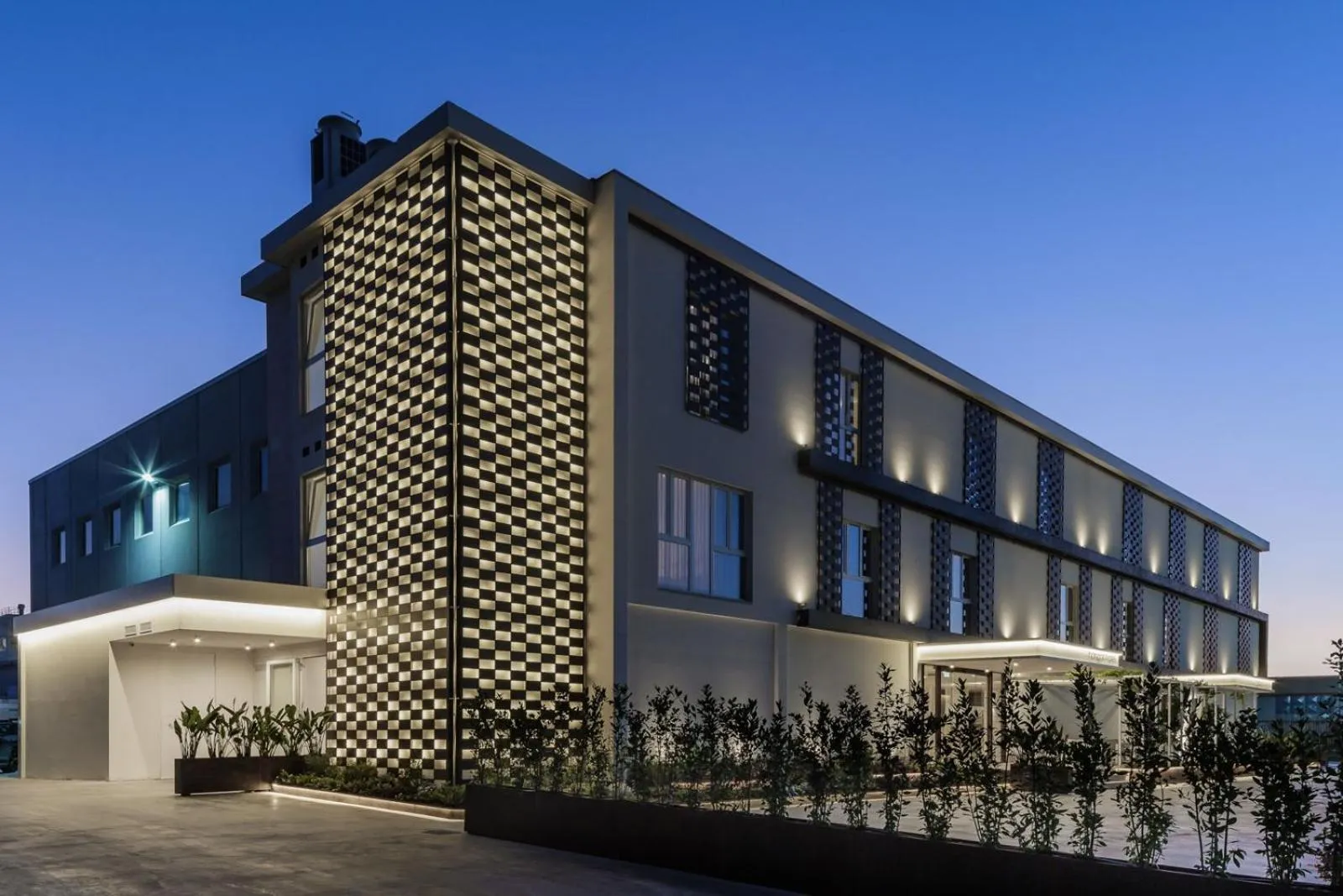 Property building in Hangar Hotel