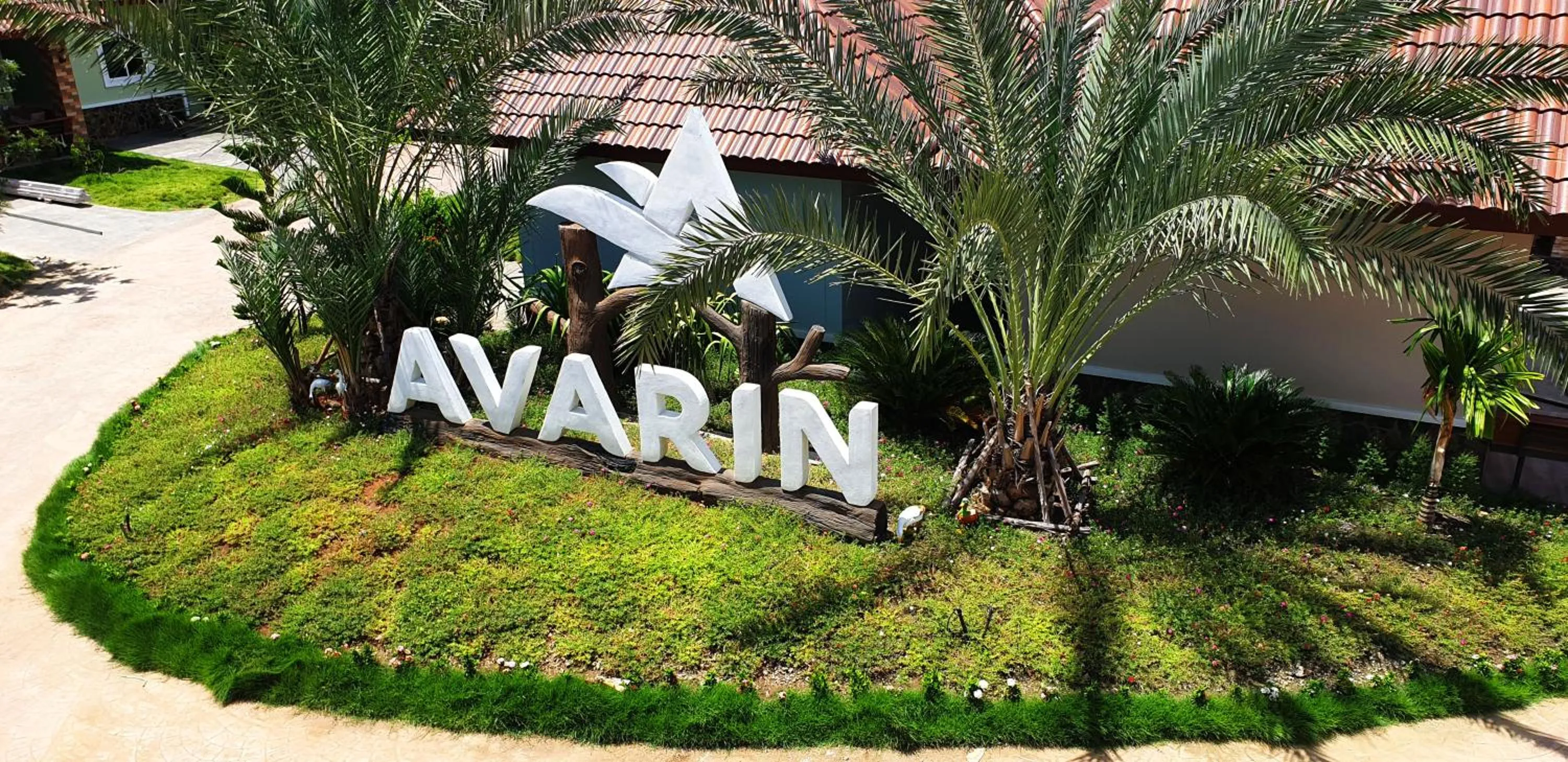 Garden view in Avarin Resort
