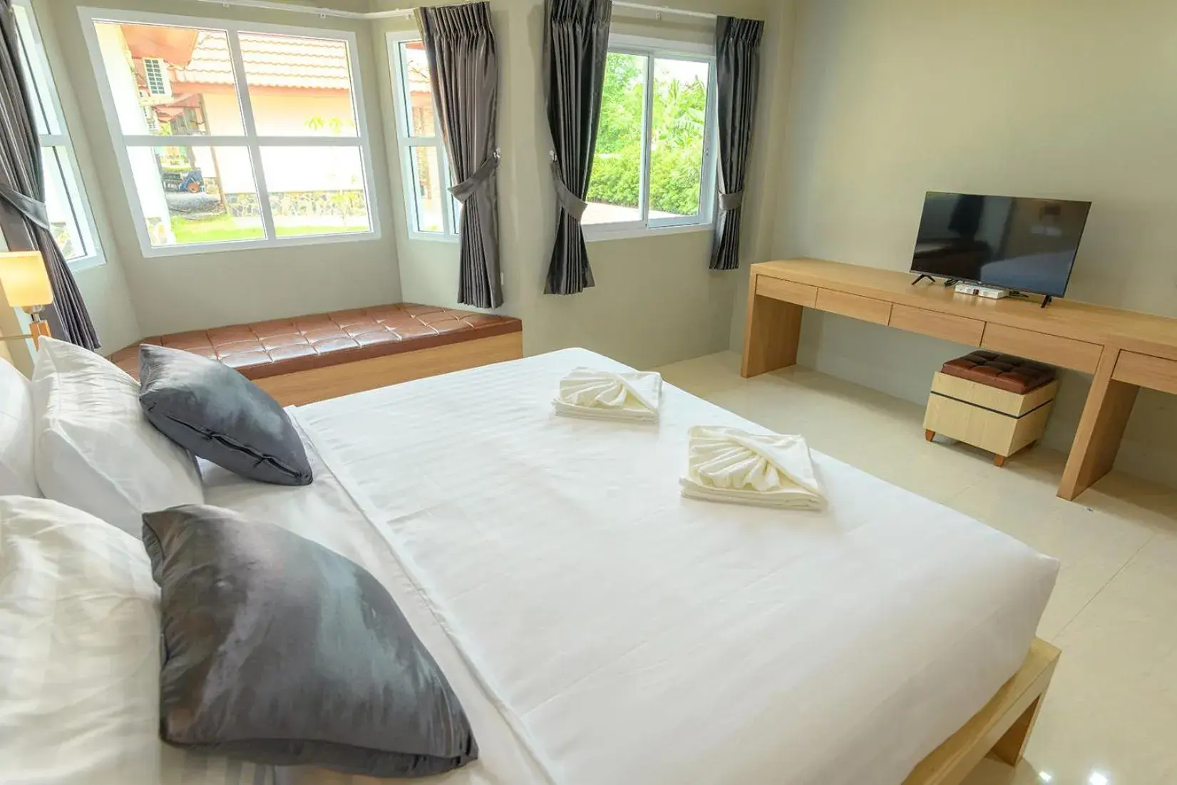 Bed in Avarin Resort Bed in Avarin Resort