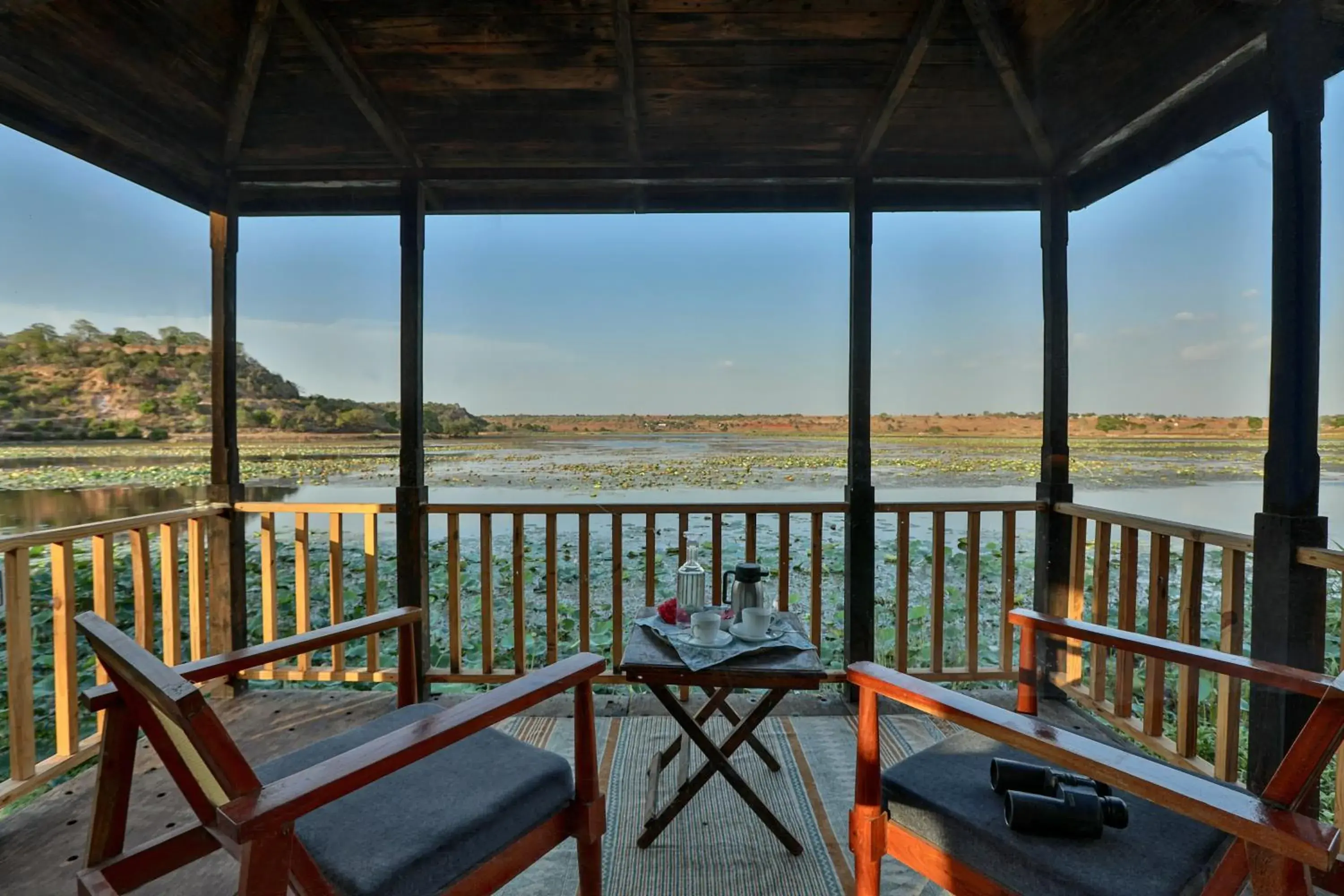 Property building in Pangarh Lake Retreat Property building in Pangarh Lake Retreat