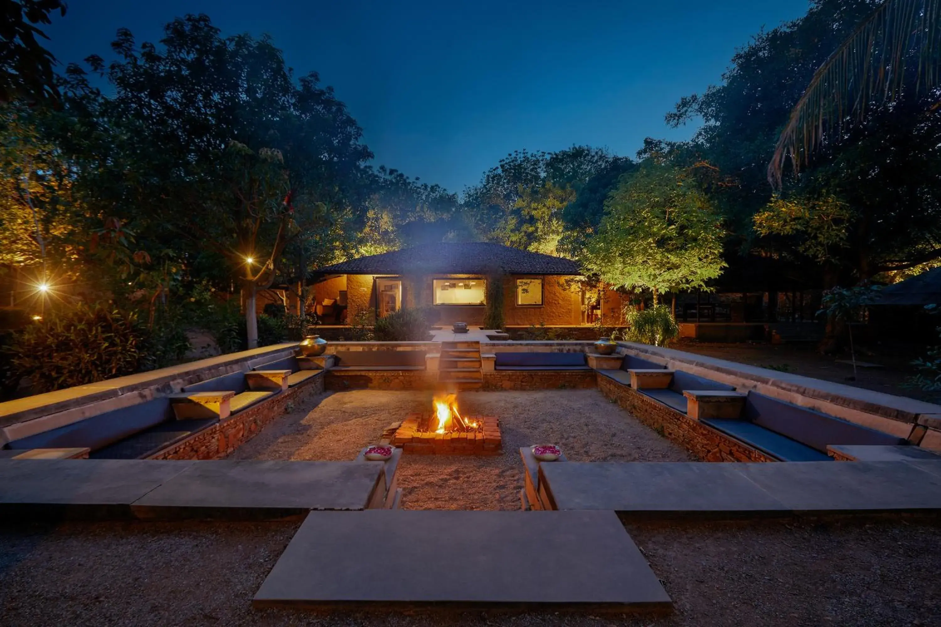 Property building in Pangarh Lake Retreat Property building in Pangarh Lake Retreat