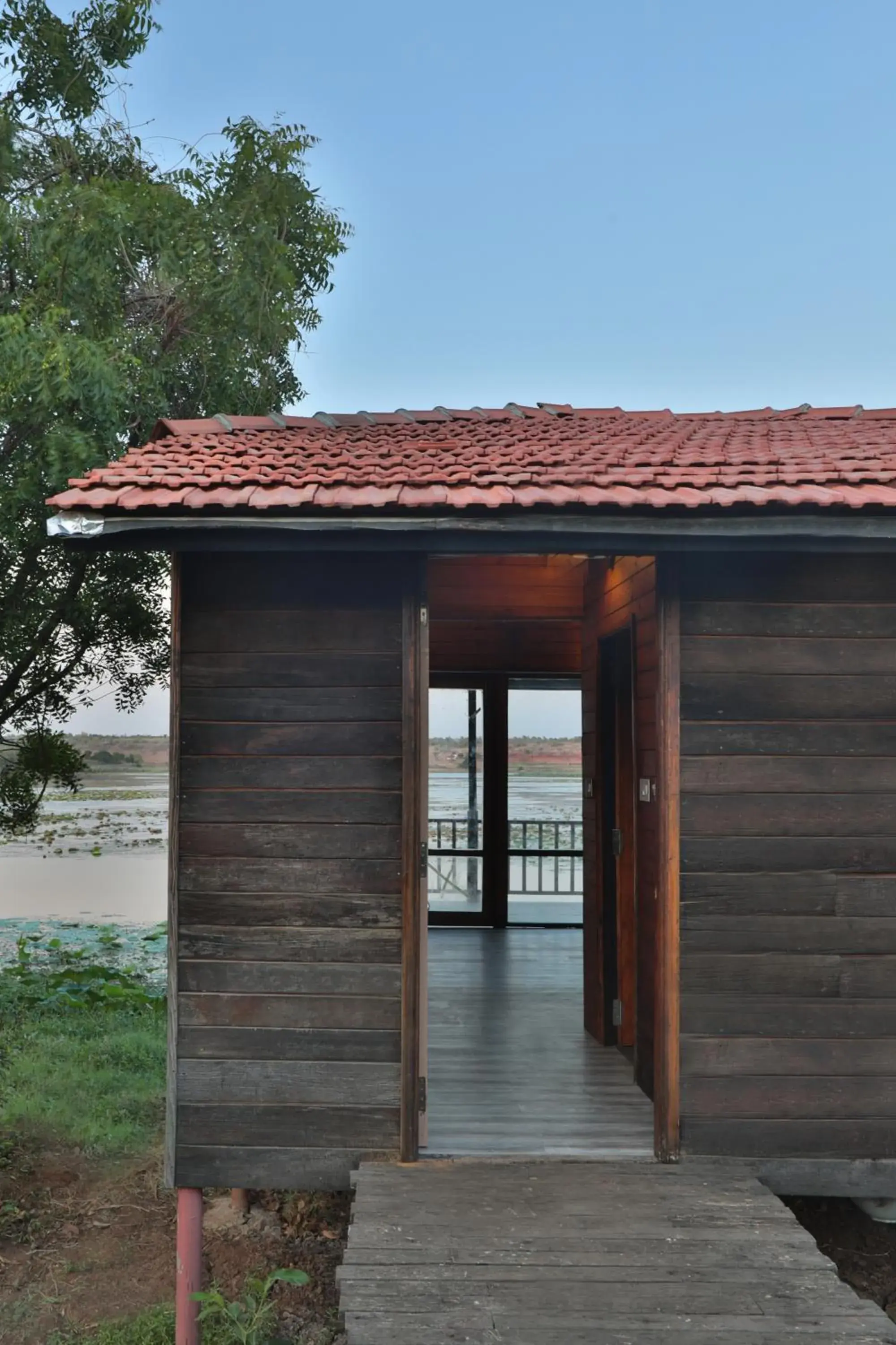 Property building in Pangarh Lake Retreat Property building in Pangarh Lake Retreat