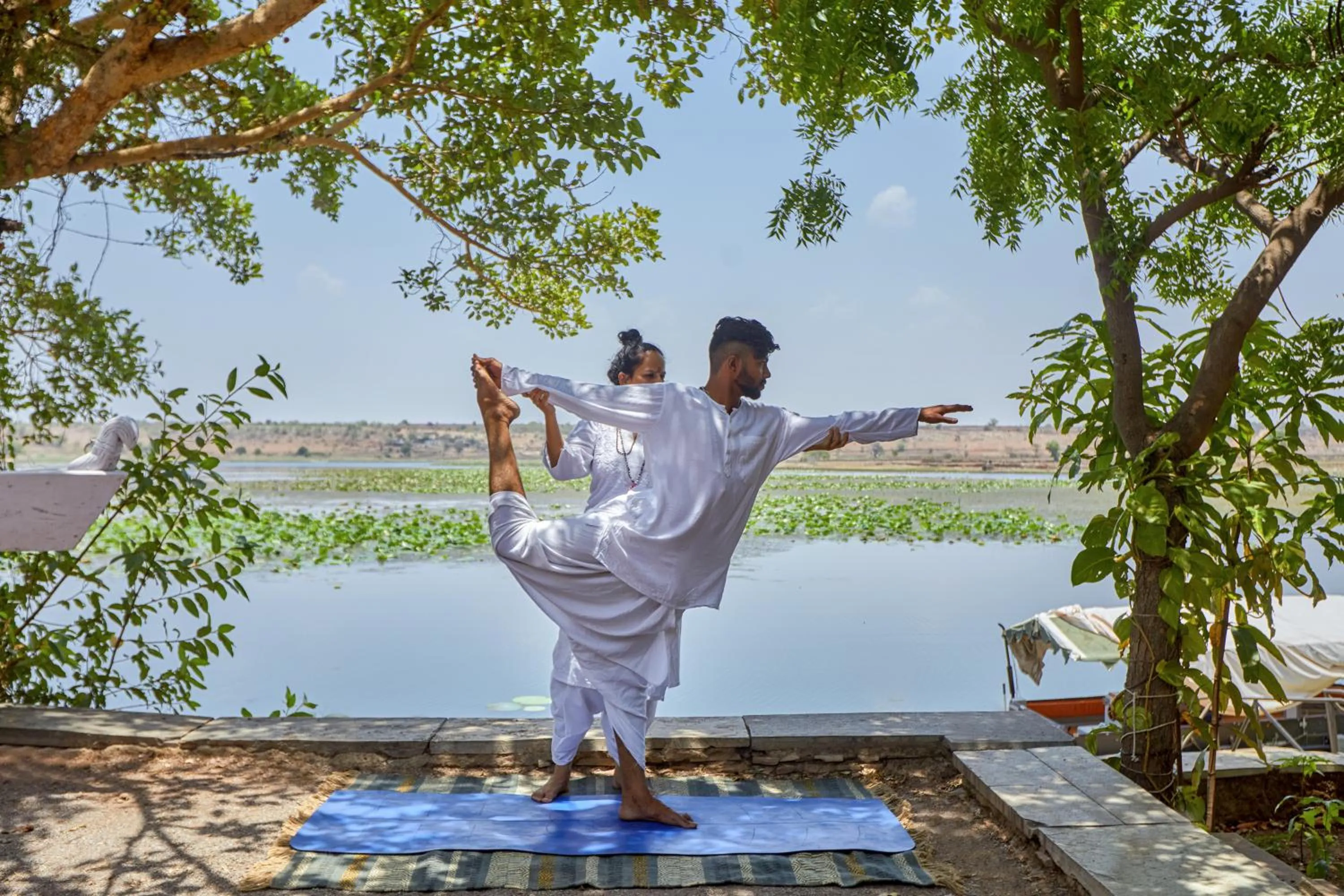 Spa and wellness centre/facilities in Pangarh Lake Retreat