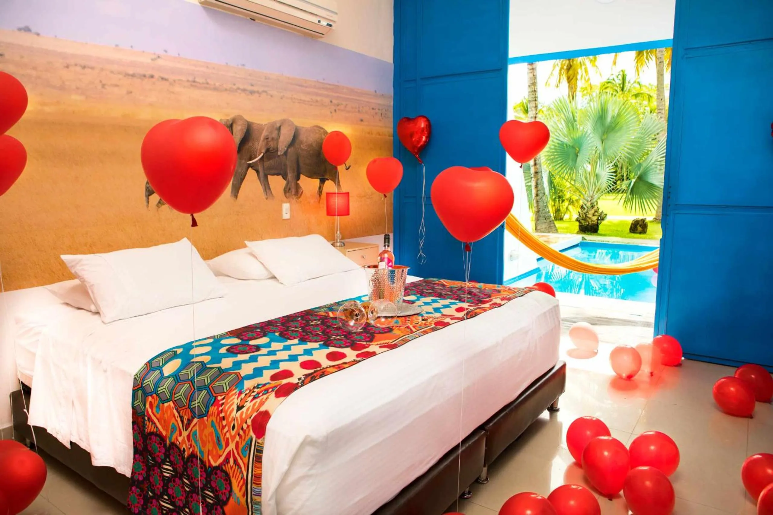 Photo of the whole room, Bed in Hotel y Spa Santa Fe Colonial