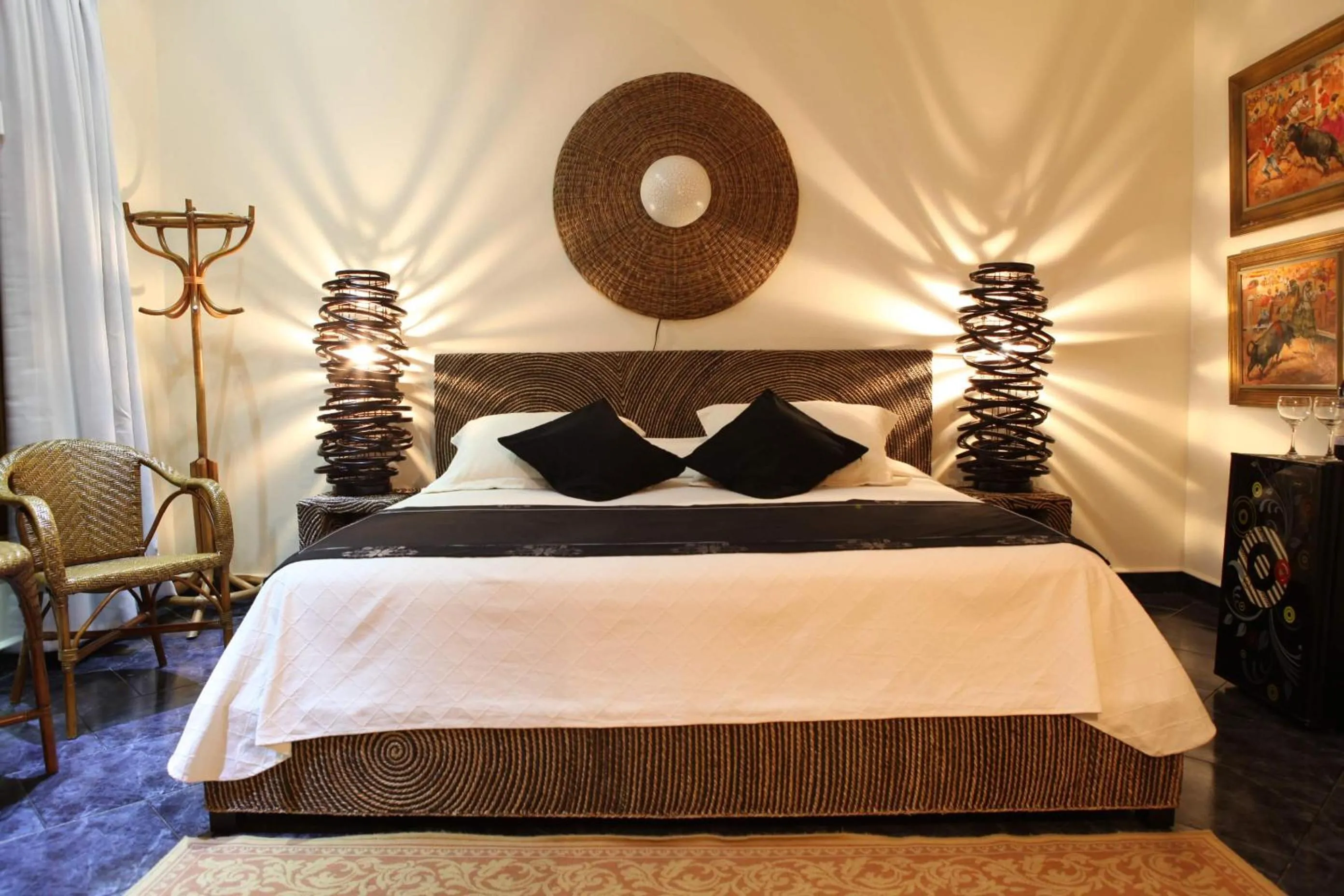 Bed in Hotel y Spa Santa Fe Colonial