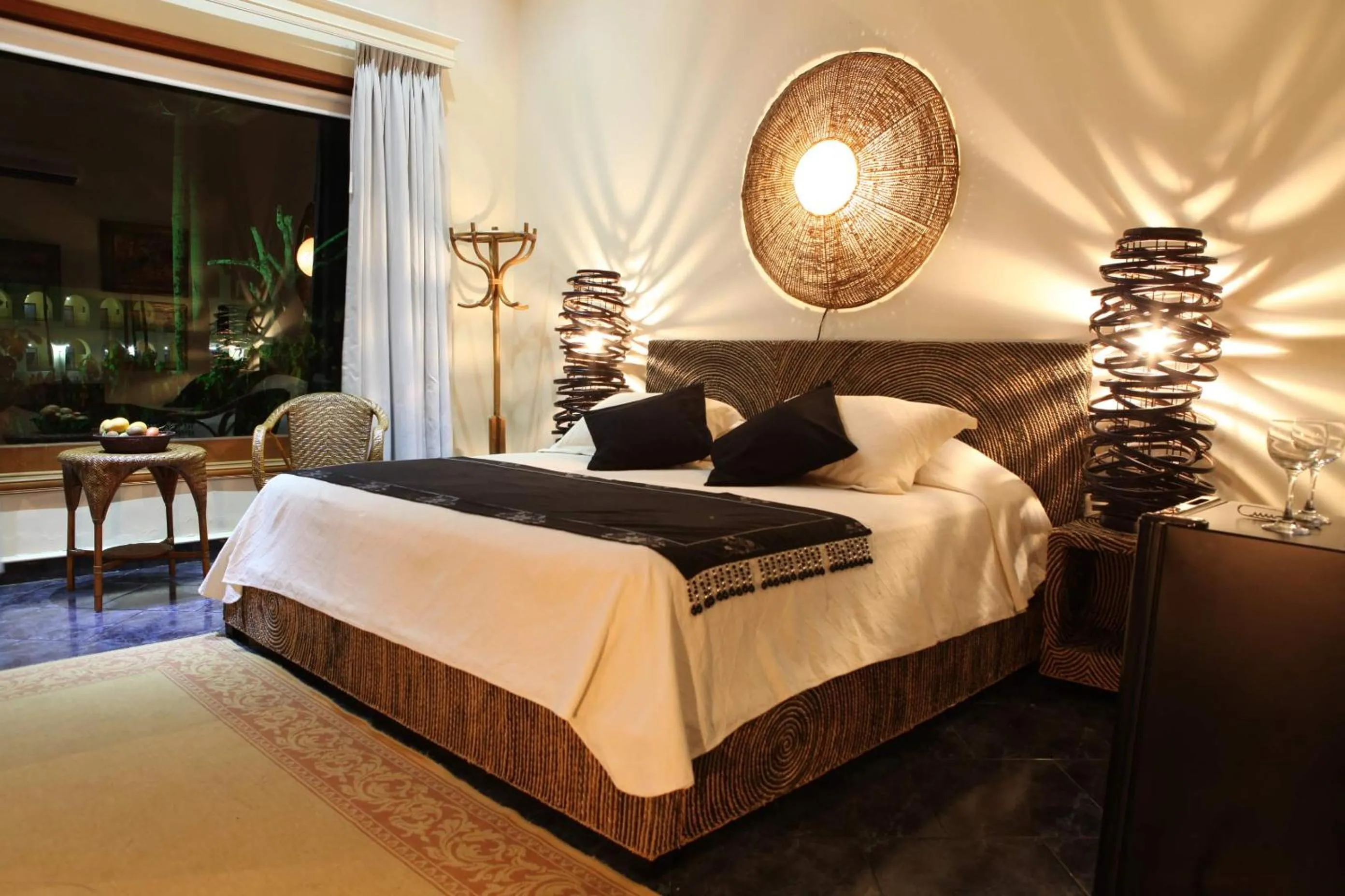 Bed in Hotel y Spa Santa Fe Colonial
