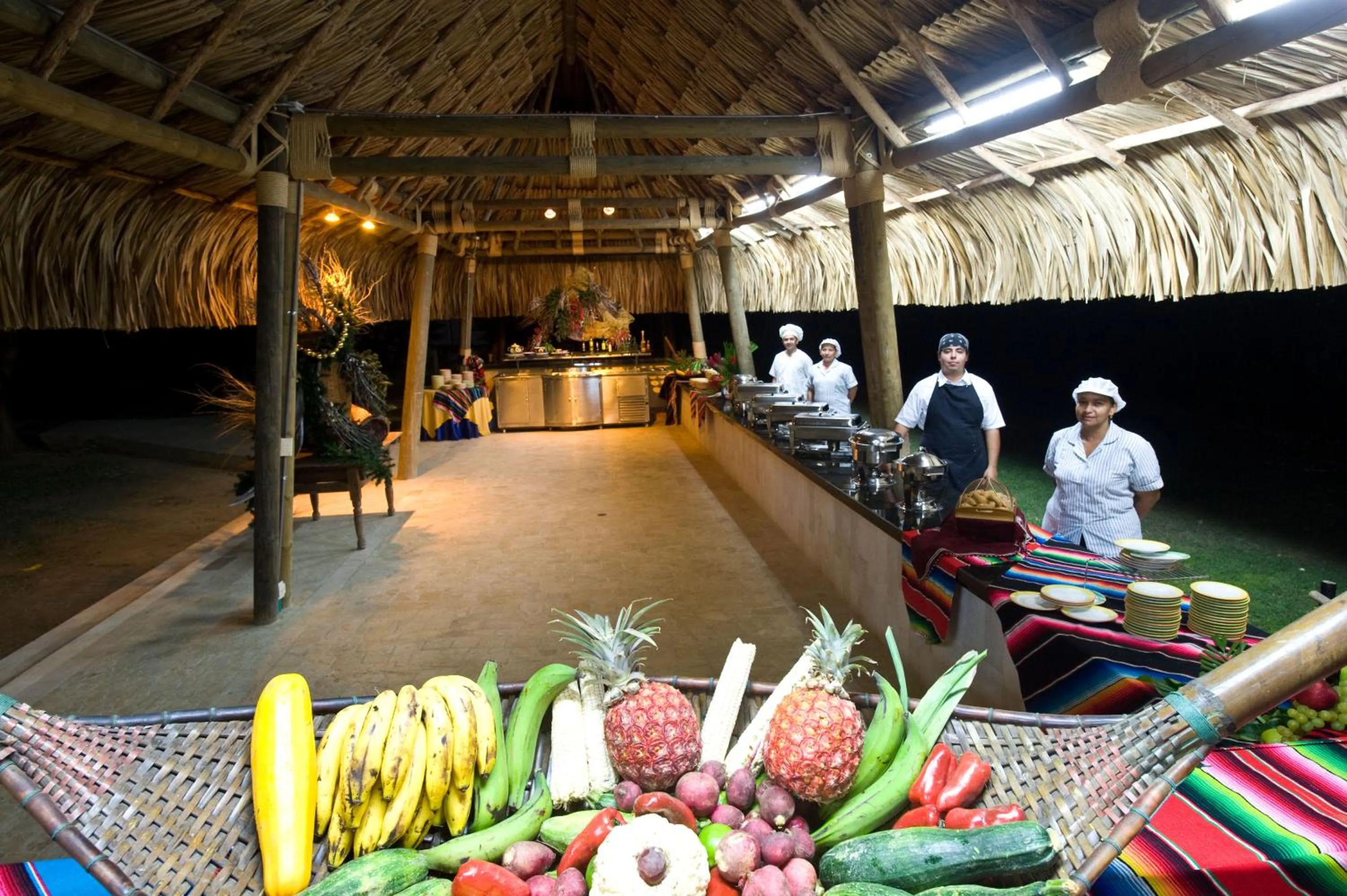Buffet breakfast in Hotel y Spa Santa Fe Colonial