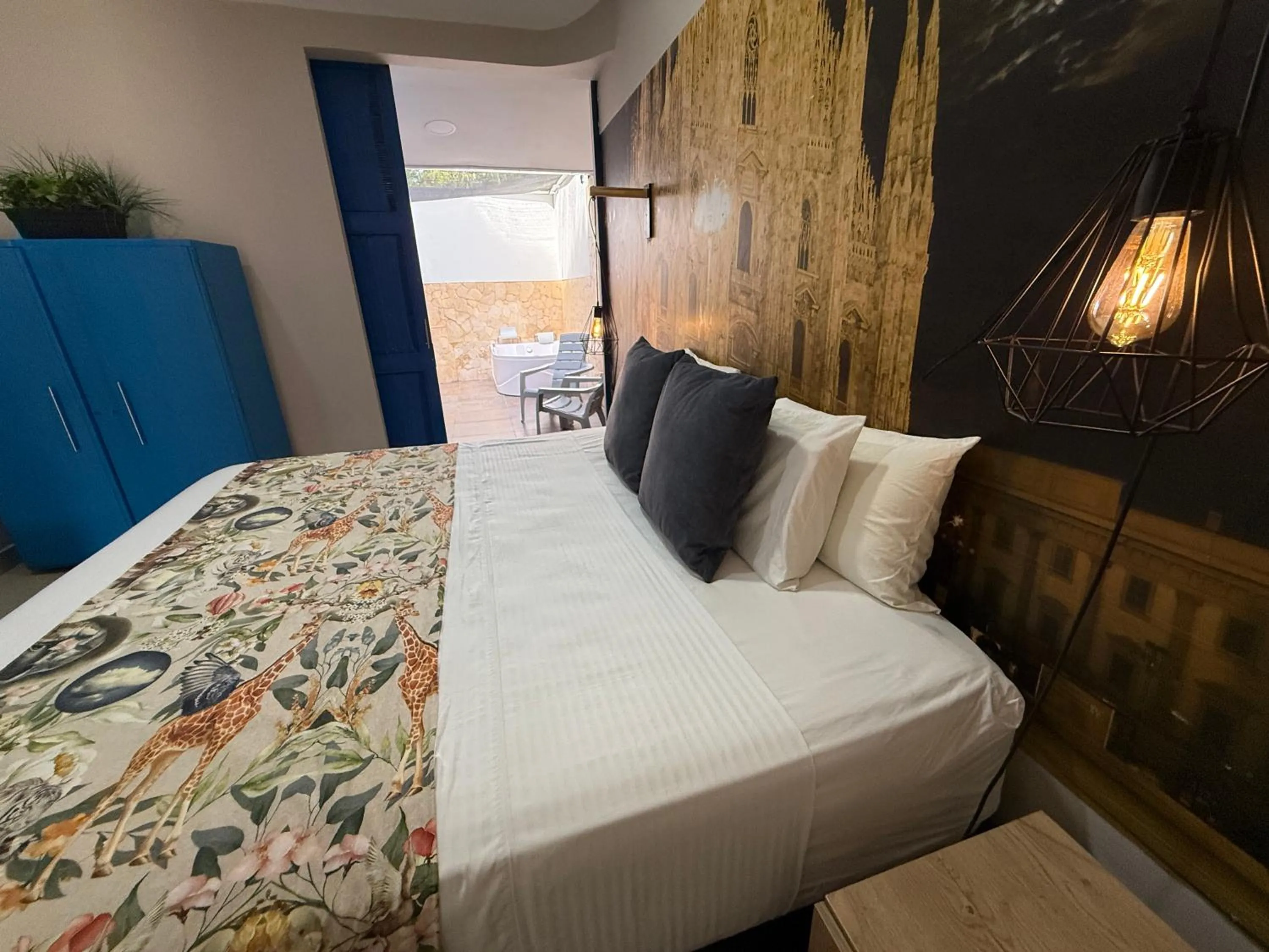 Bed in Hotel y Spa Santa Fe Colonial