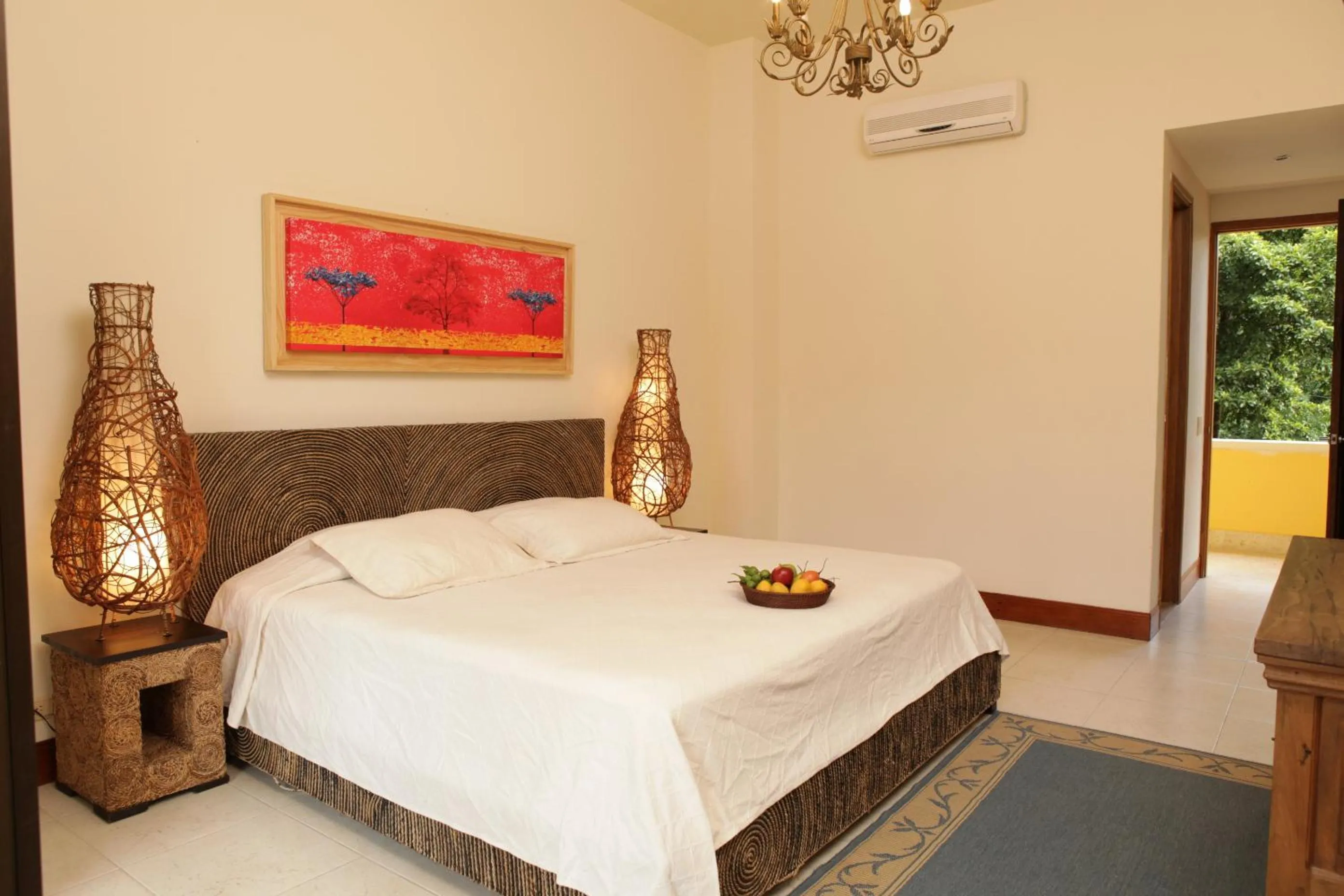 Bed in Hotel y Spa Santa Fe Colonial