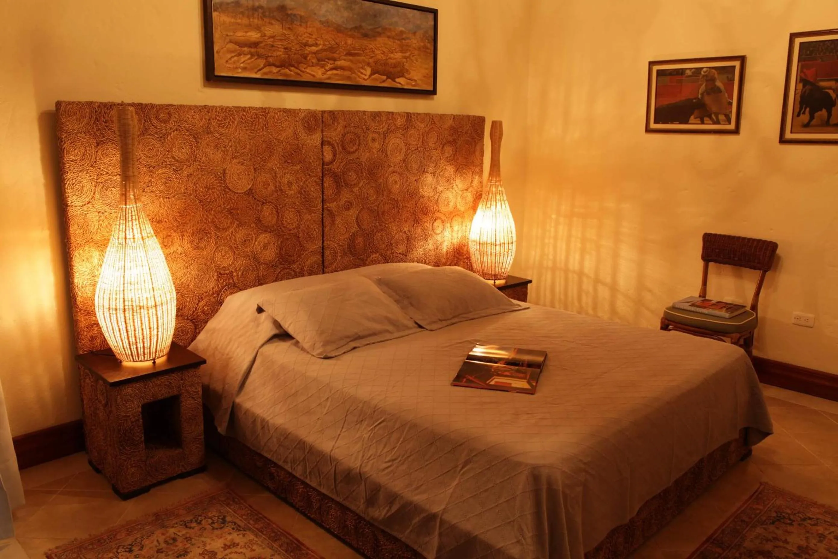Bedroom, Bed in Hotel y Spa Santa Fe Colonial