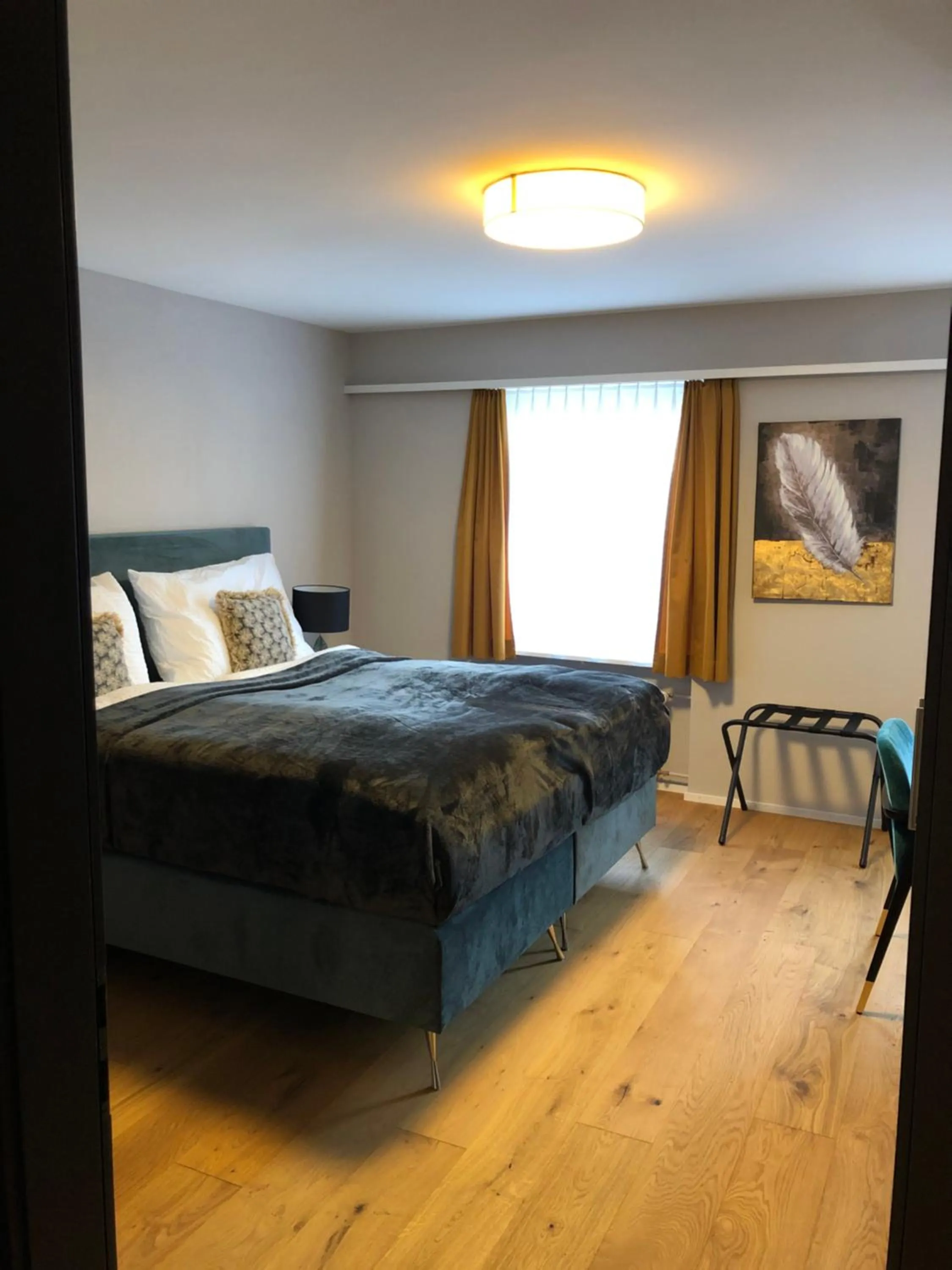 Bed in BARONE HOTEL RISTORANTE