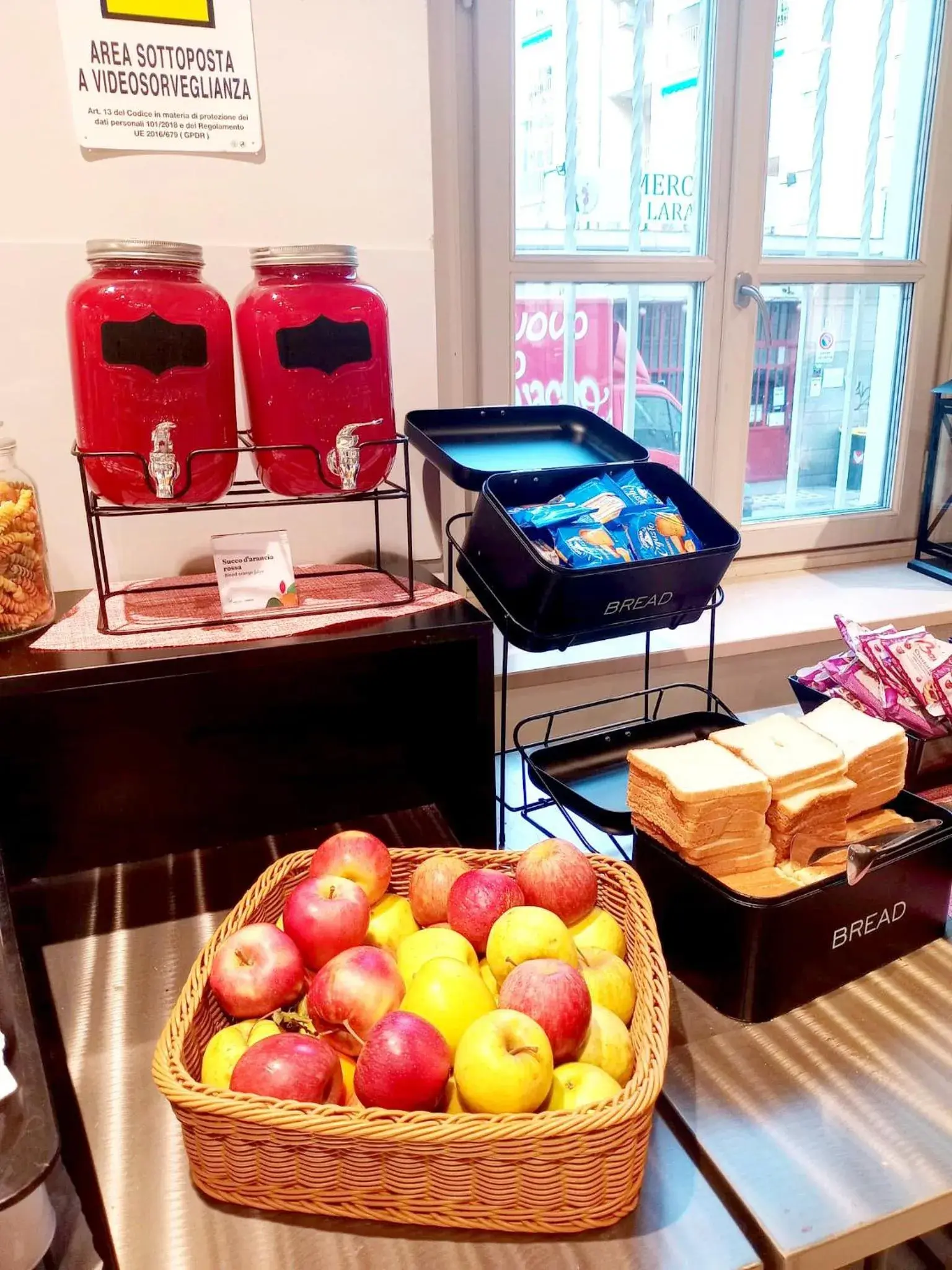 Continental breakfast in Camplus Bernini Casa per Ferie Continental breakfast in Camplus Bernini Casa per Ferie