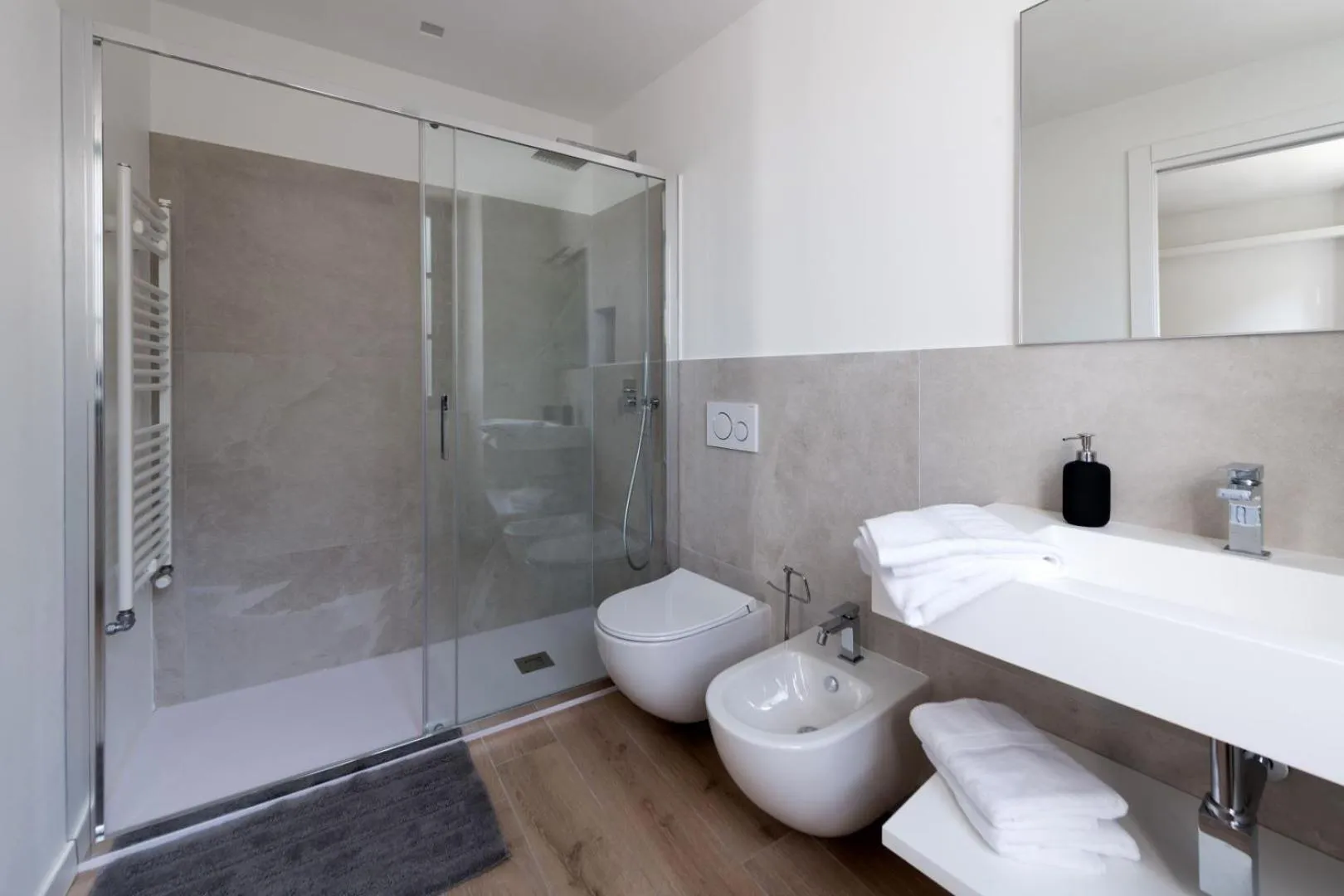 Bathroom in Residence La Torre con private park