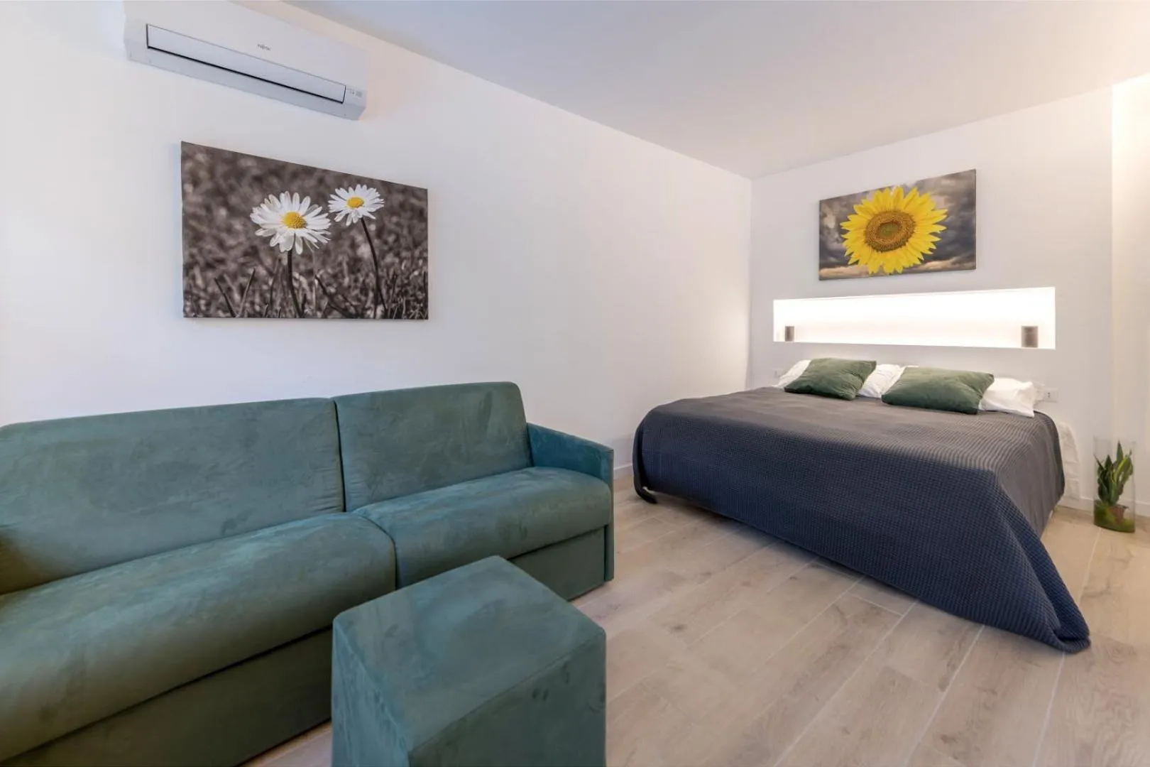 Living room, Bed in Residence La Torre con private park