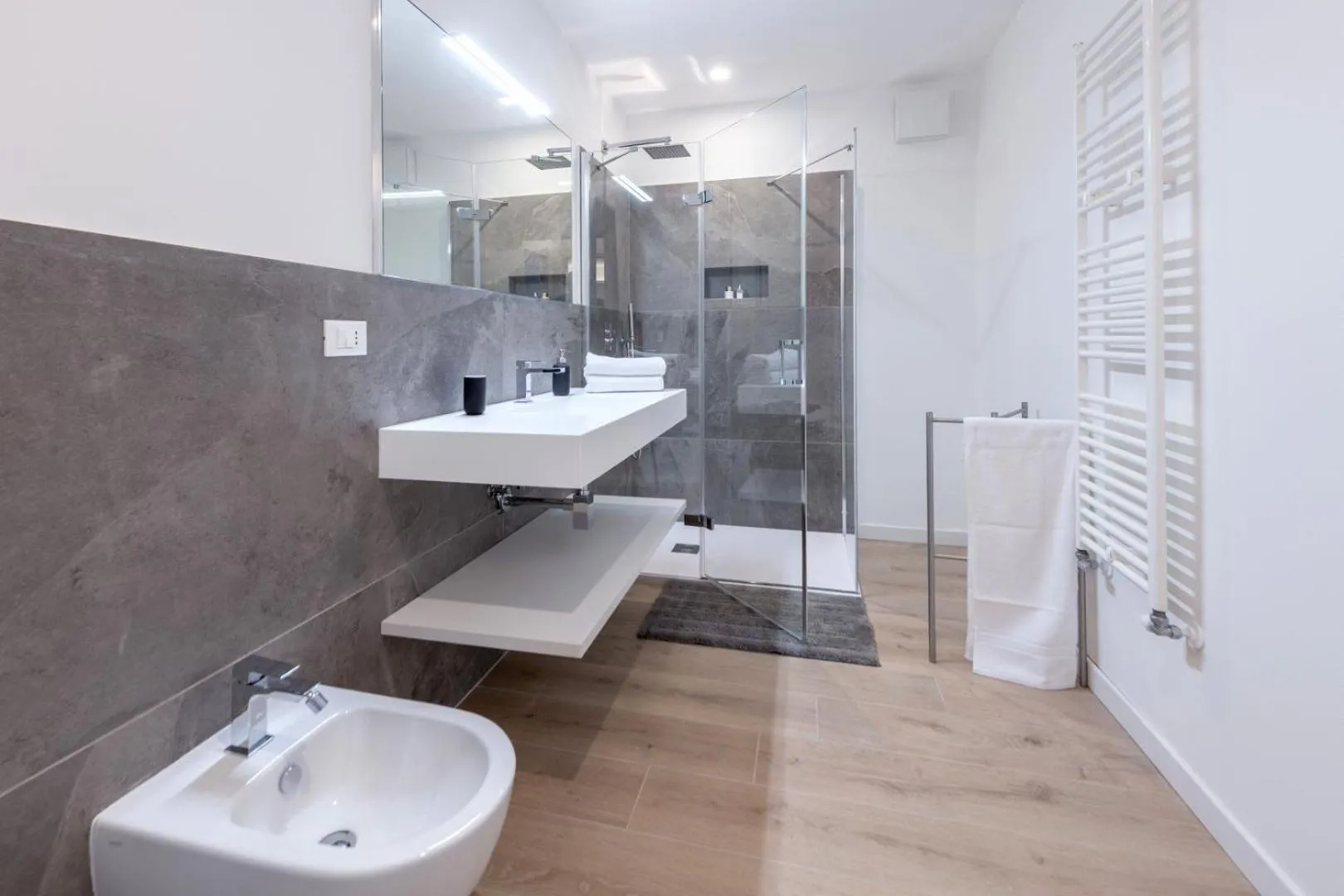 Bathroom in Residence La Torre con private park