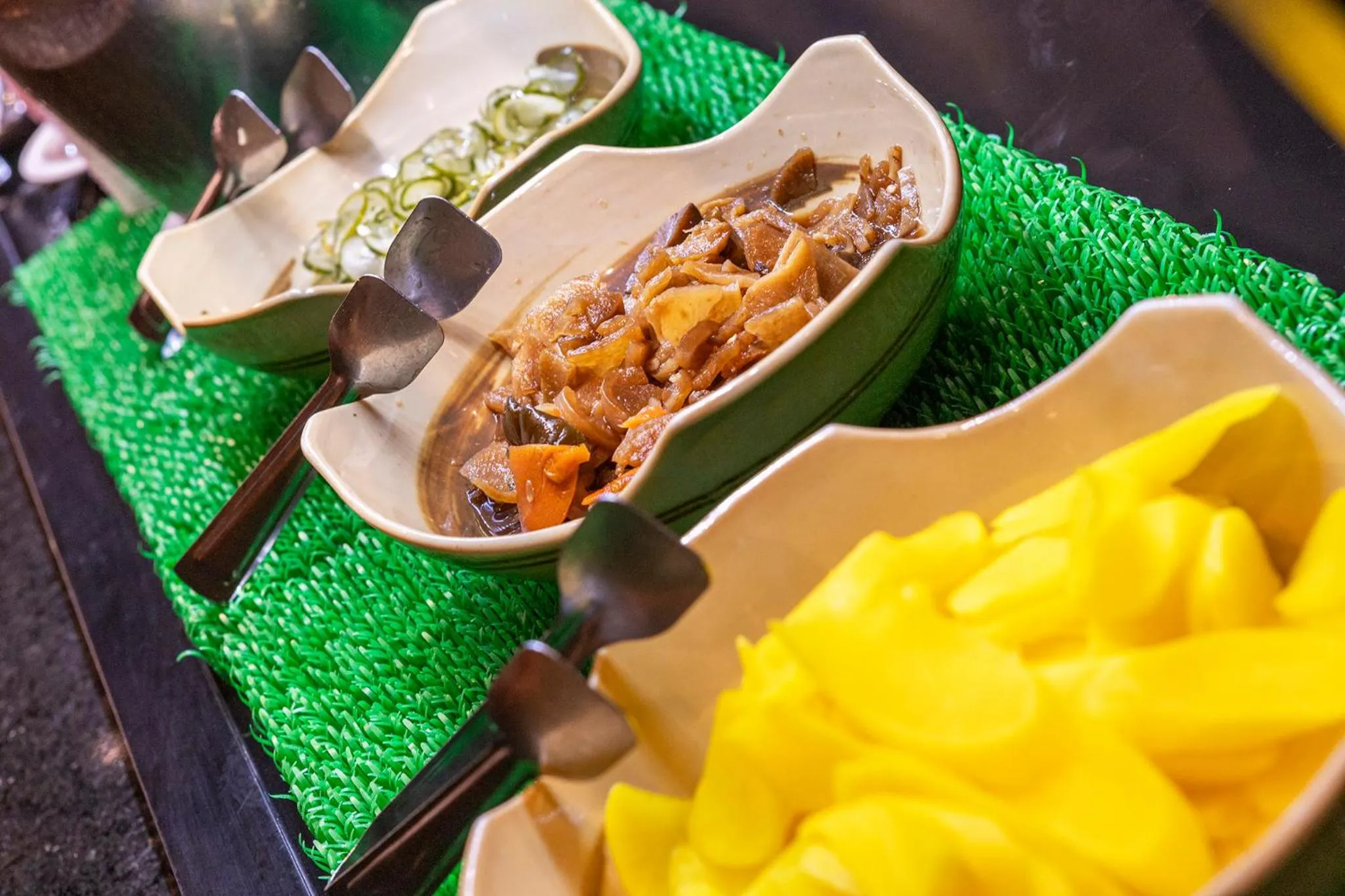 Buffet breakfast in Nikkey Palace Hotel