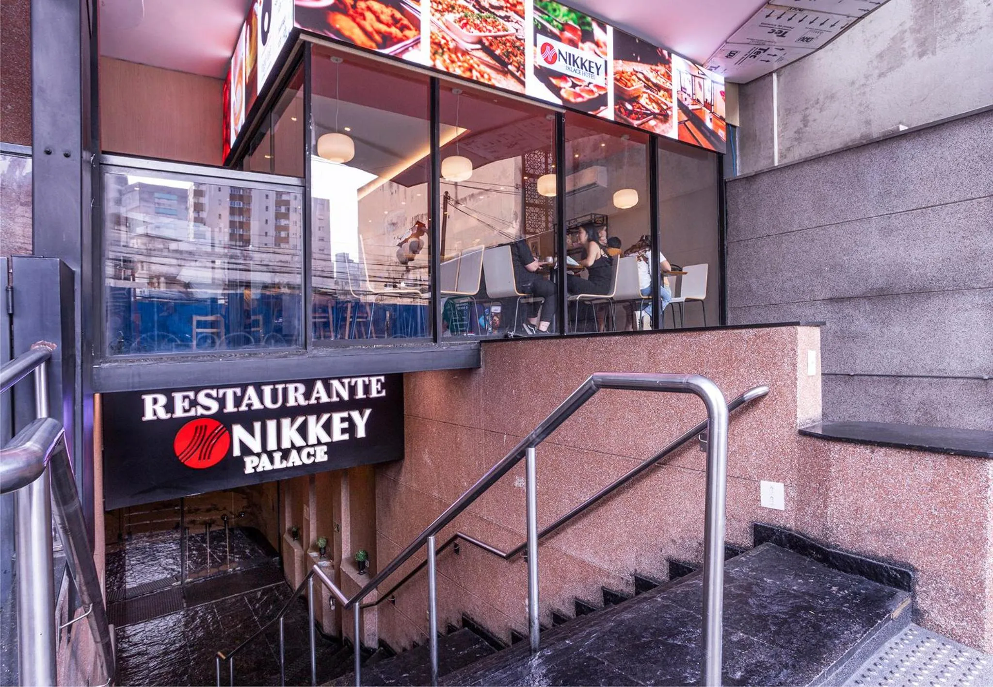 Street view in Nikkey Palace Hotel