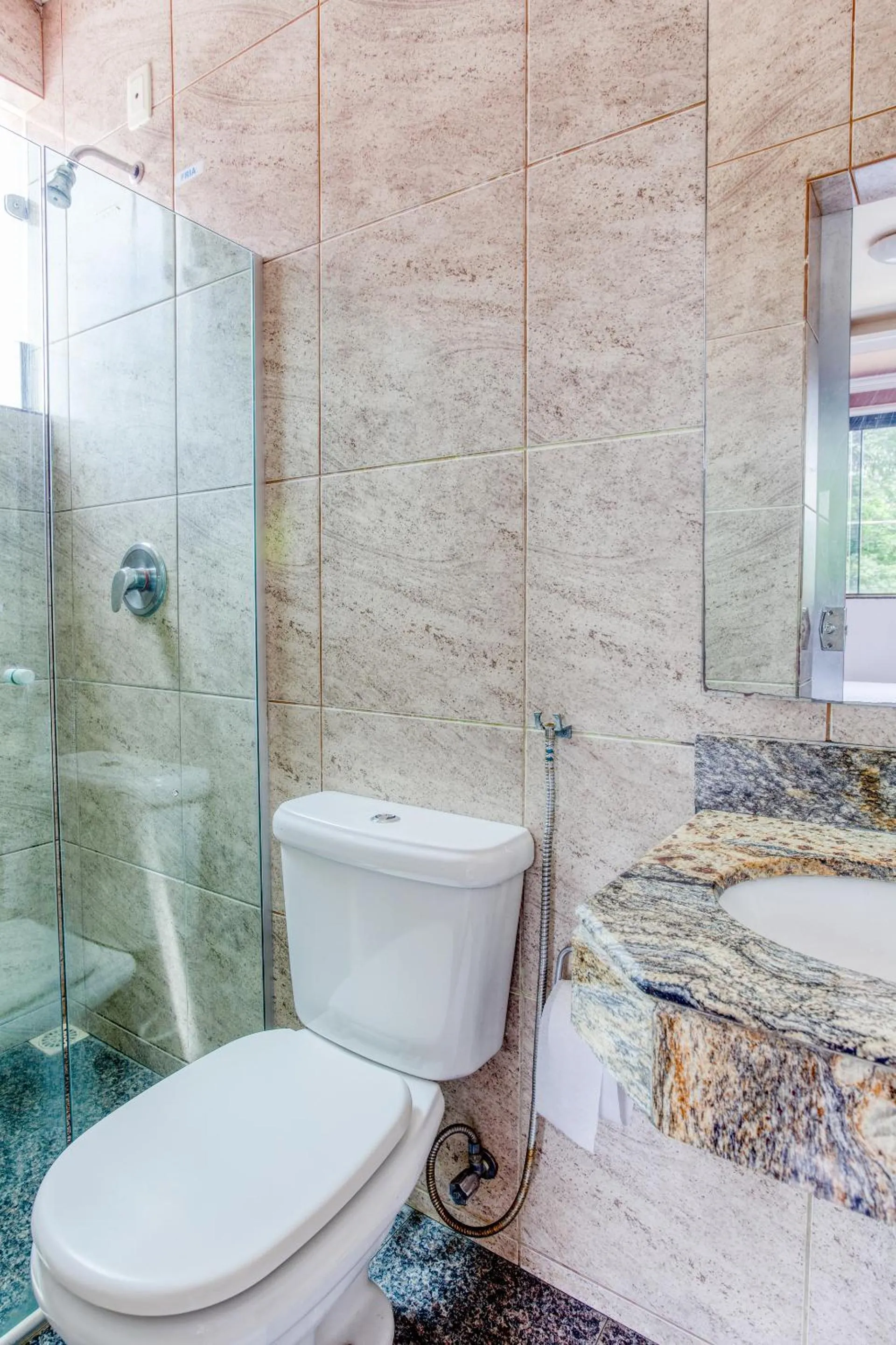 Bathroom in Ouro Hotel