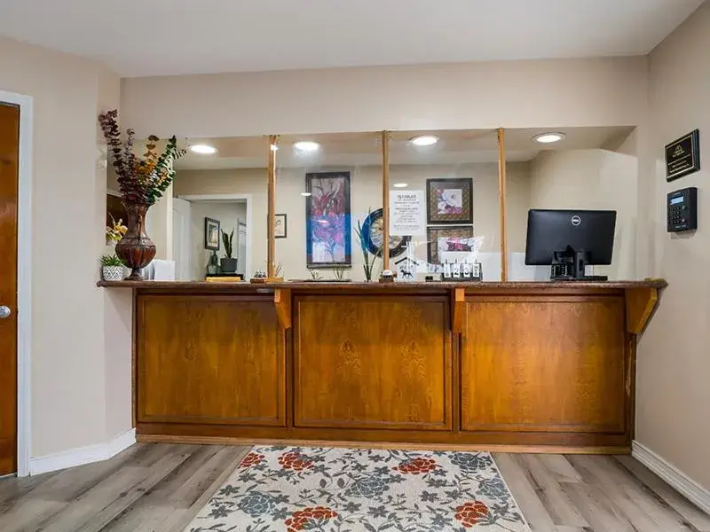 Lobby or reception in Americas Best Value Inn Refugio Lobby or reception in Americas Best Value Inn Refugio