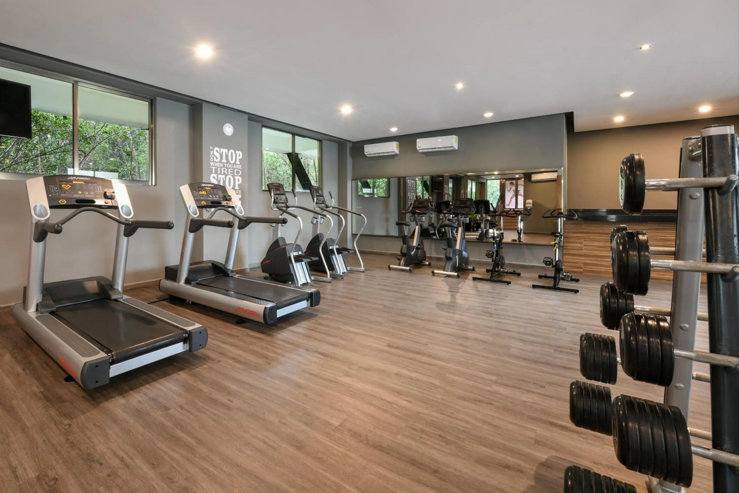 Fitness centre/facilities in Generations Riviera Maya Oceanfront Family Resort Catamaran, Water Park, All & More Inclusive