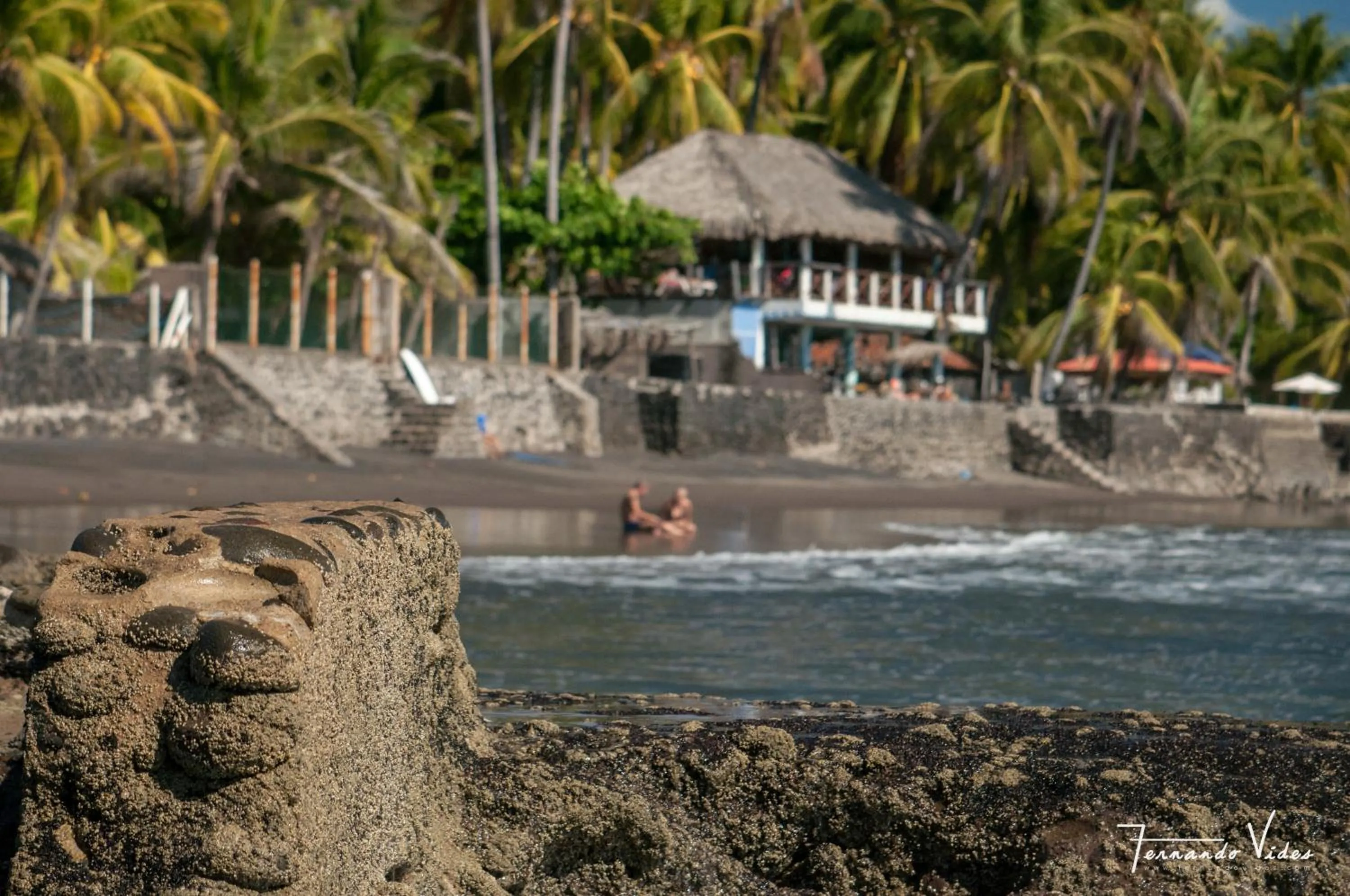 Beach in Olas Permanentes El Zonte