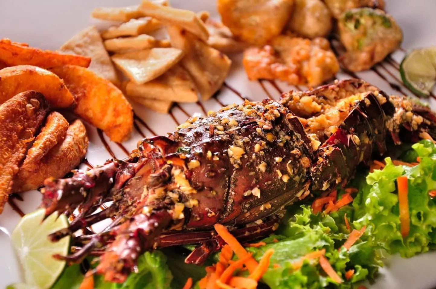 Food in Olas Permanentes El Zonte