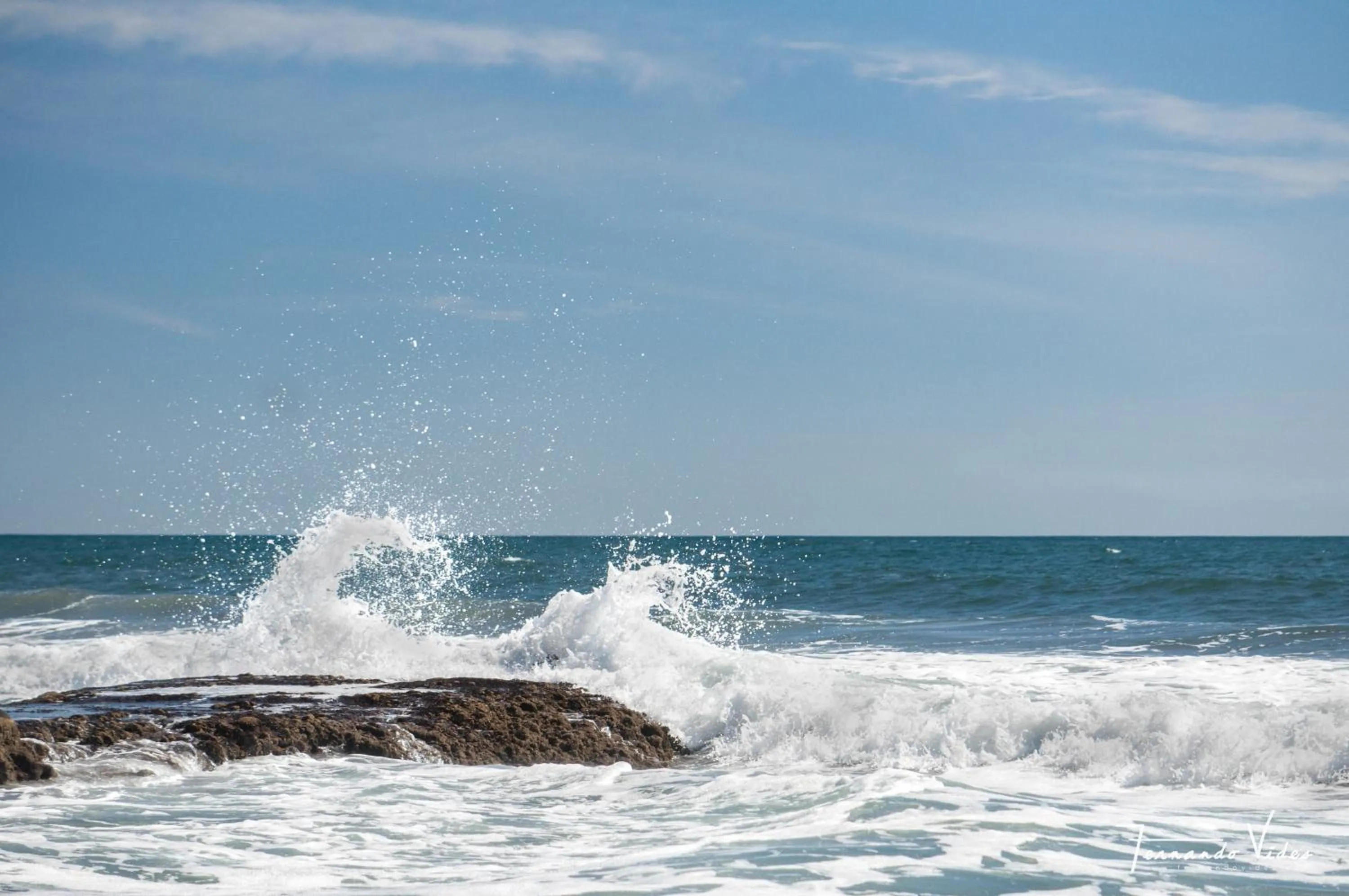 Natural landscape in Olas Permanentes El Zonte