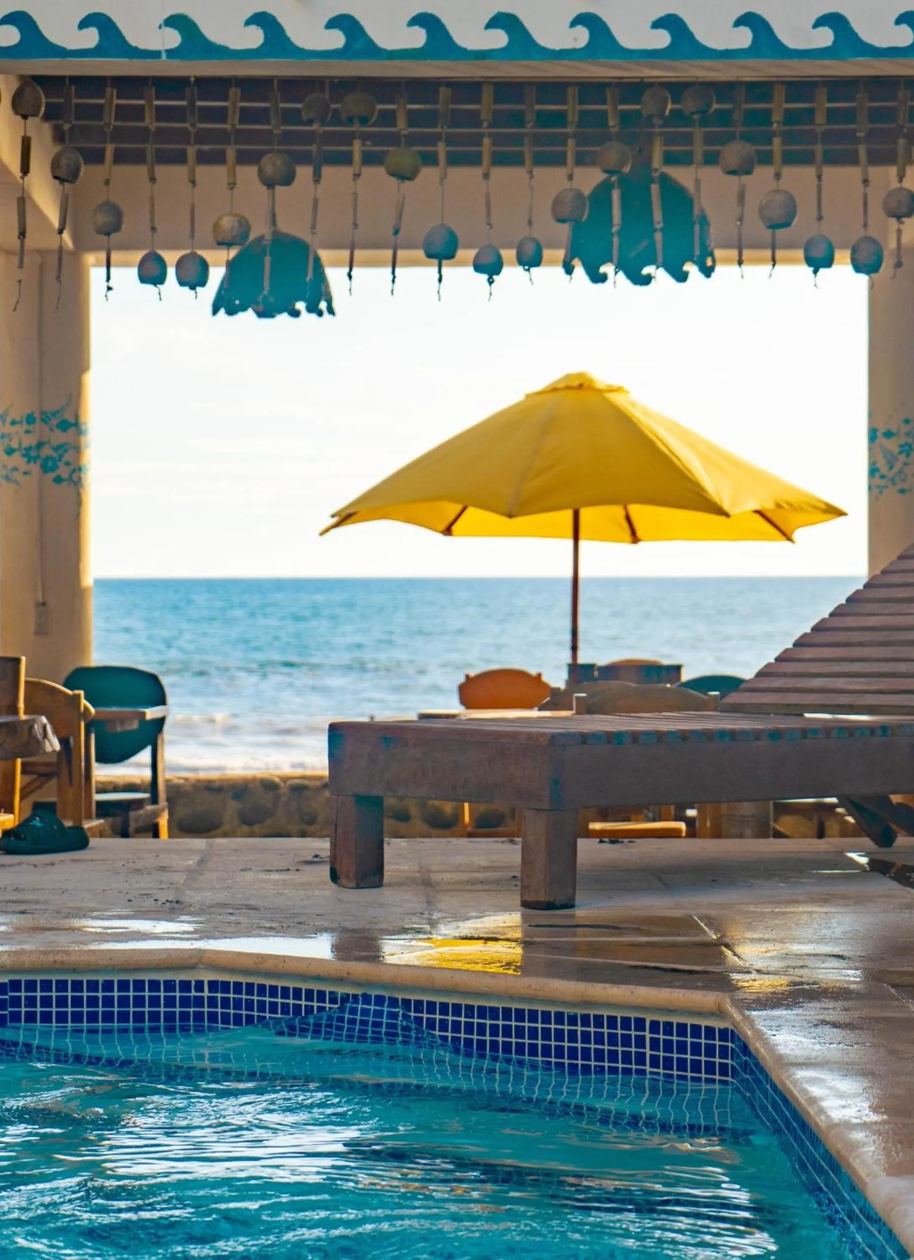 Swimming pool in Olas Permanentes El Zonte