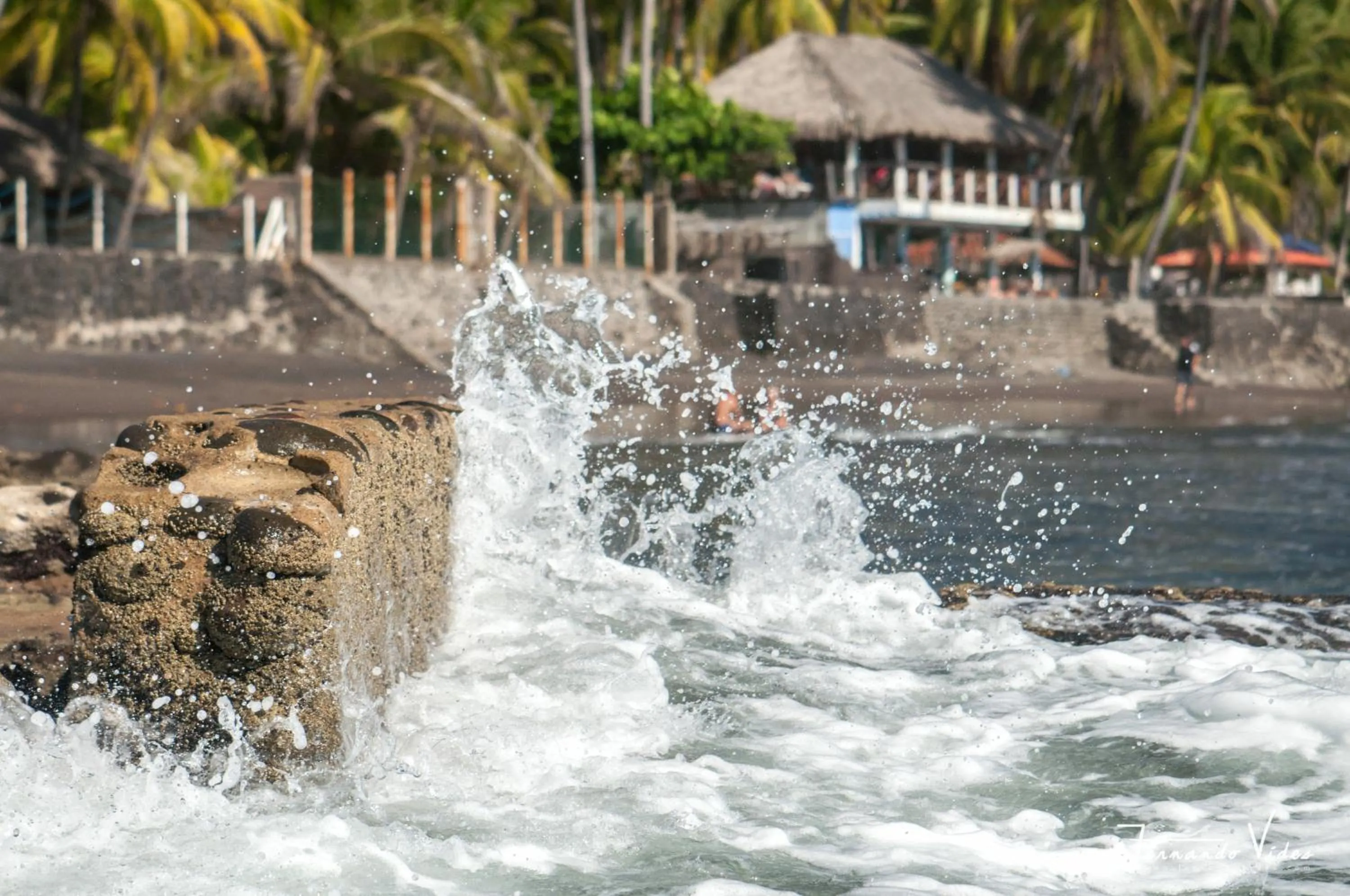 Sea view in Olas Permanentes El Zonte