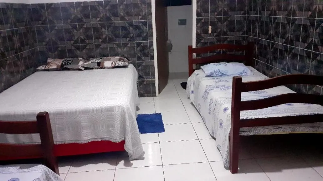 Bed in Pousada São Paulo Piranhas AL