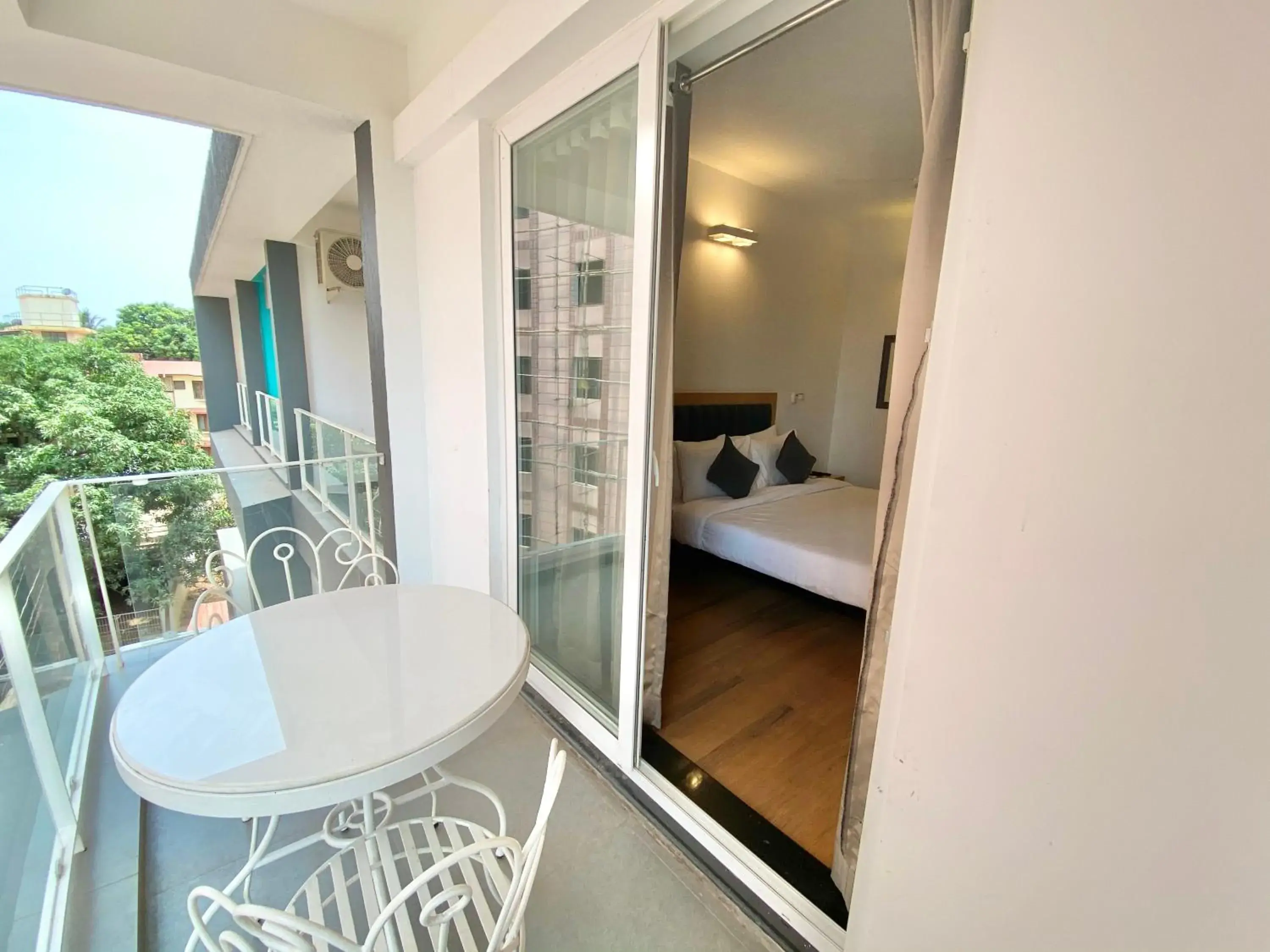 Bed in Amigos Candolim Beach Bed in Amigos Candolim Beach