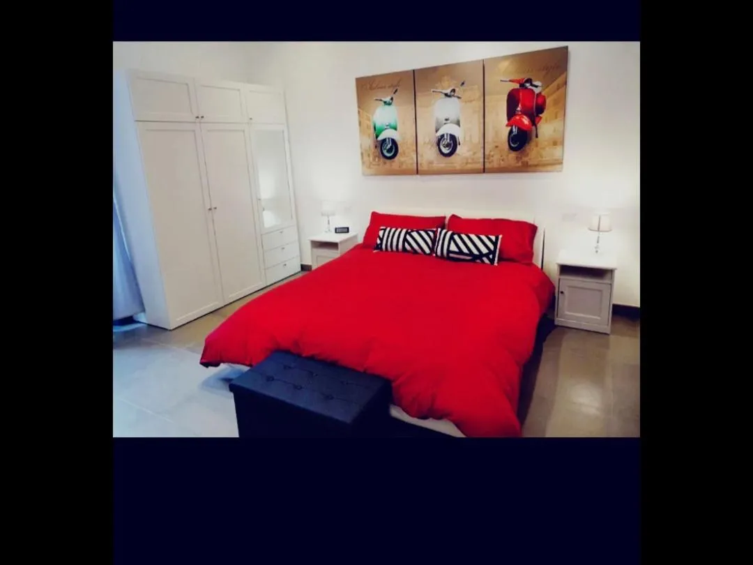 Bed in Domvs Romae Apartment