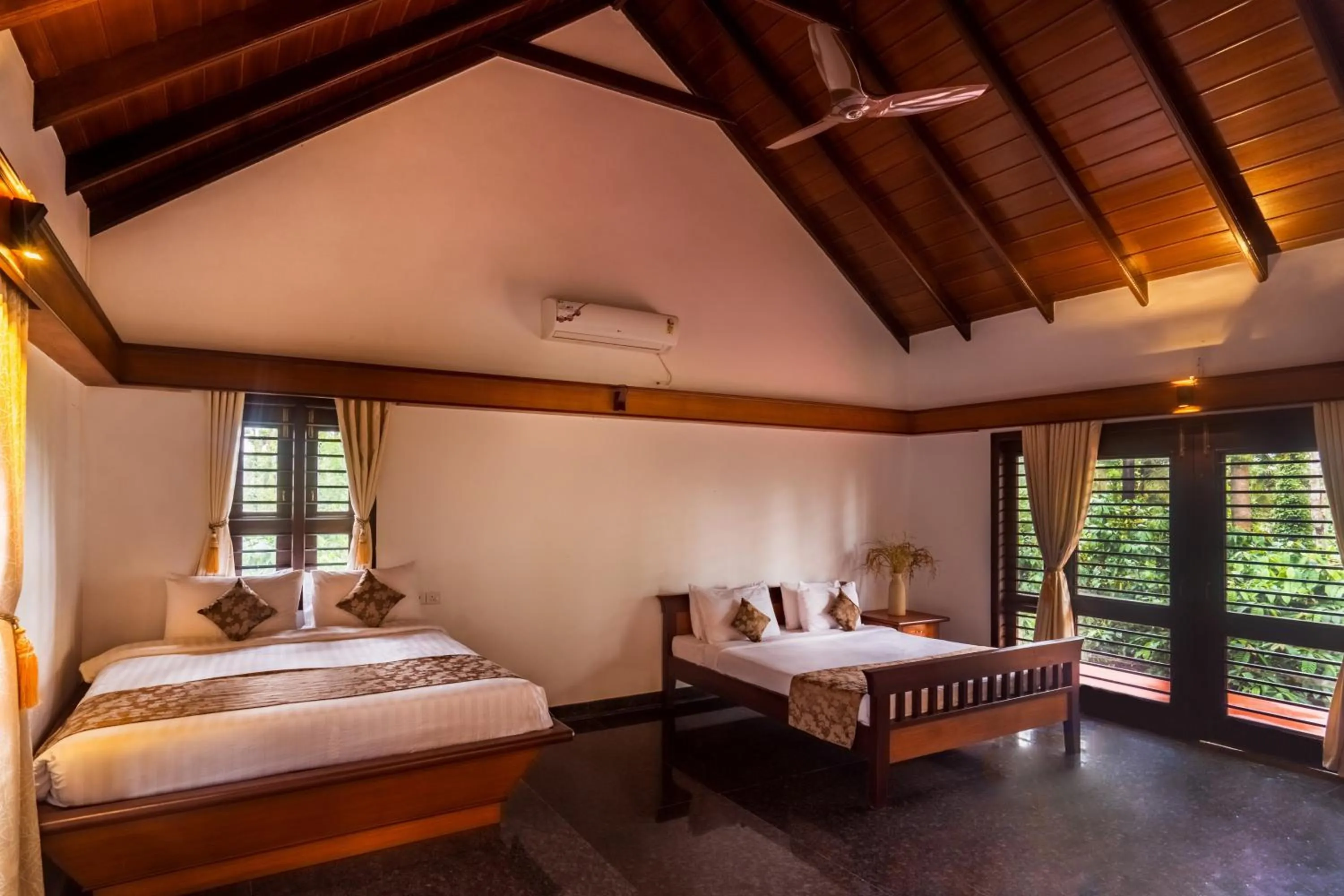 View (from property/room), Bed in Unlock By Goldfinch Sakaleshpur