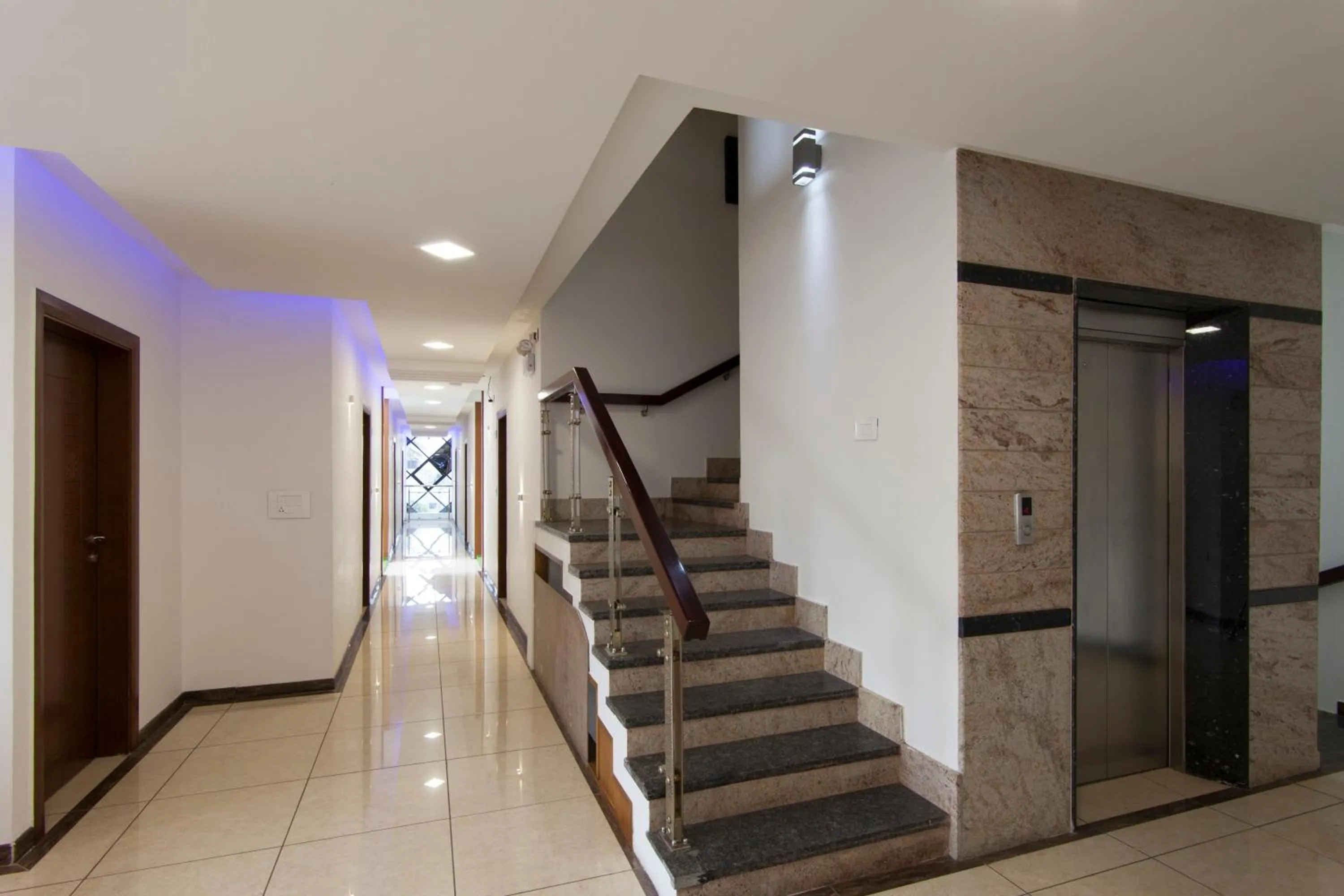 Property building in crystal inn