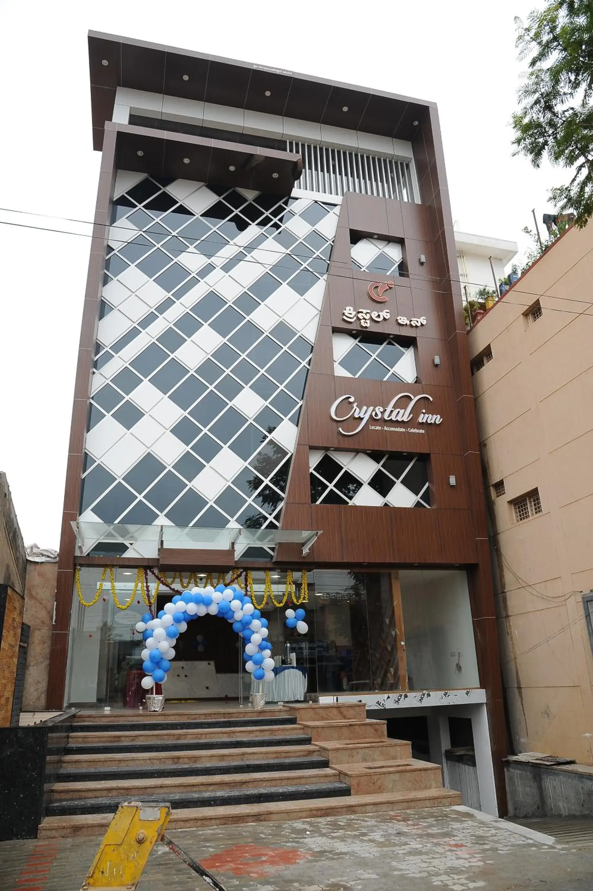 Property building in crystal inn Property building in crystal inn