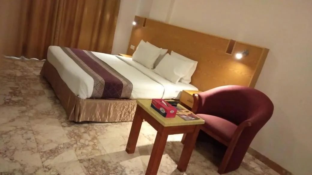 Bed in Al Reef Hotel