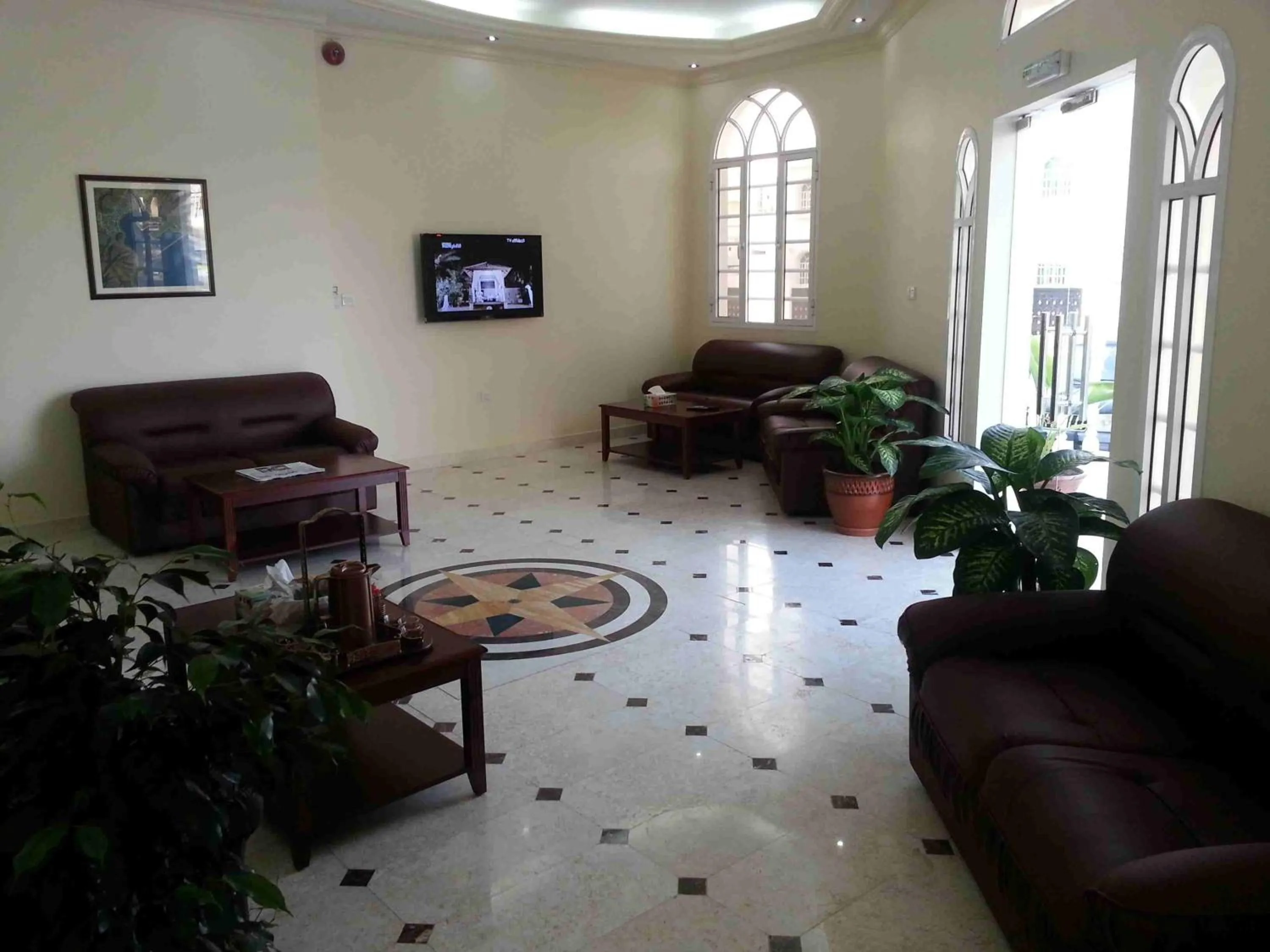 Lobby or reception in Al Ferdous Hotel Apartments