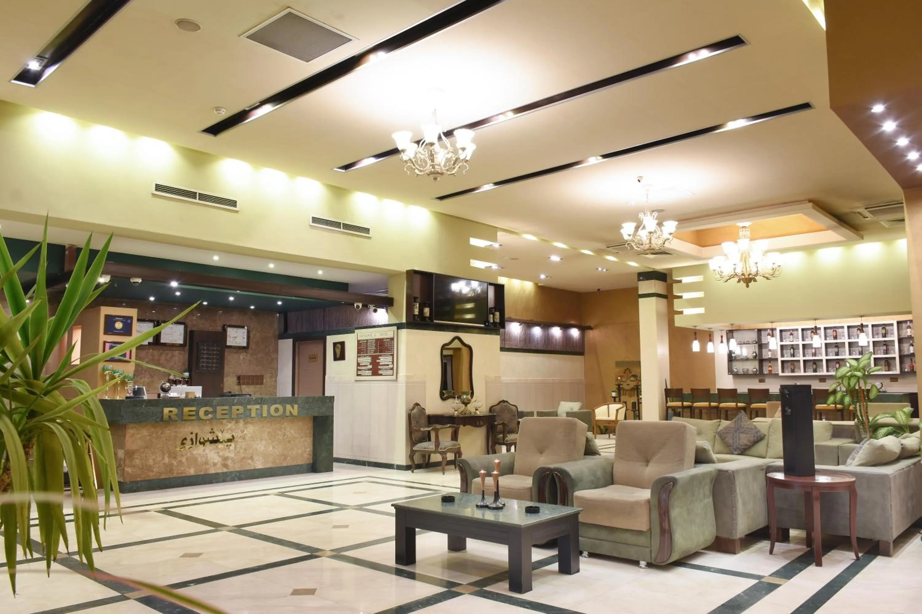 Lobby or reception in Asenappar Hotel