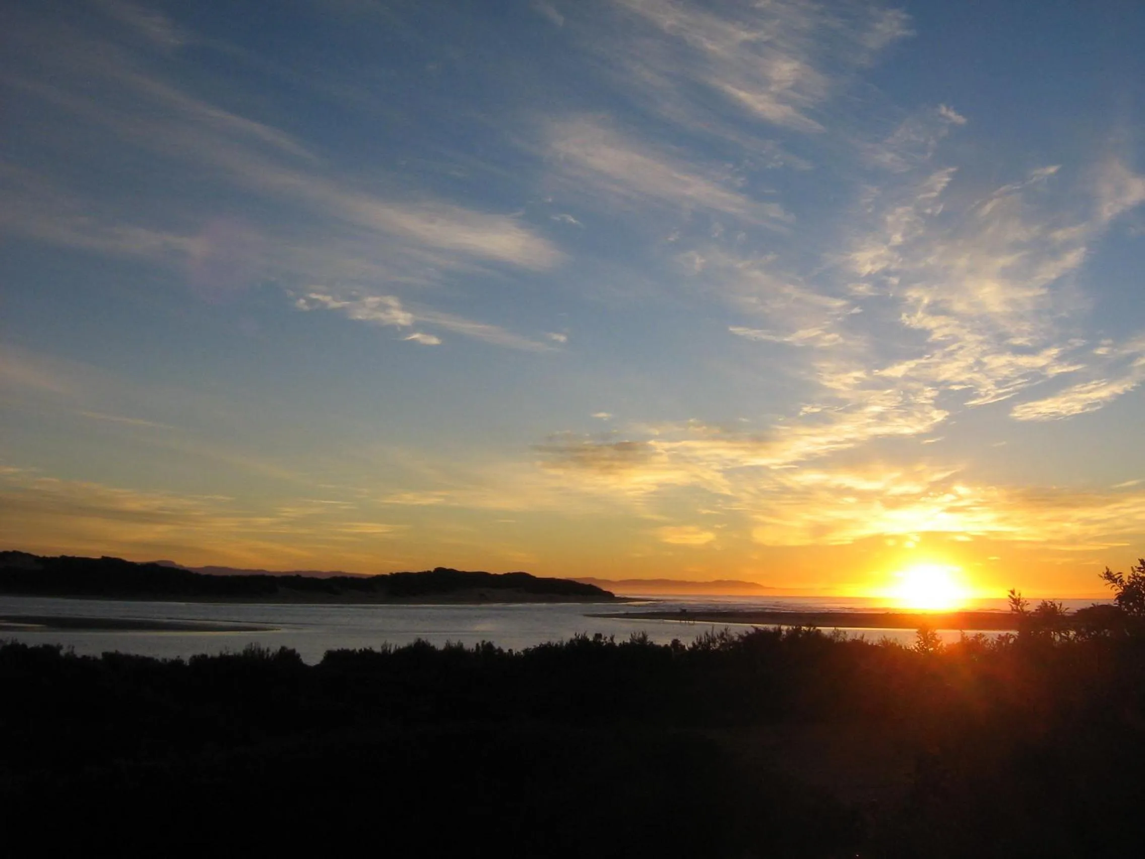 Natural landscape in i-LOLLO Bed & Breakfast at the River Mouth