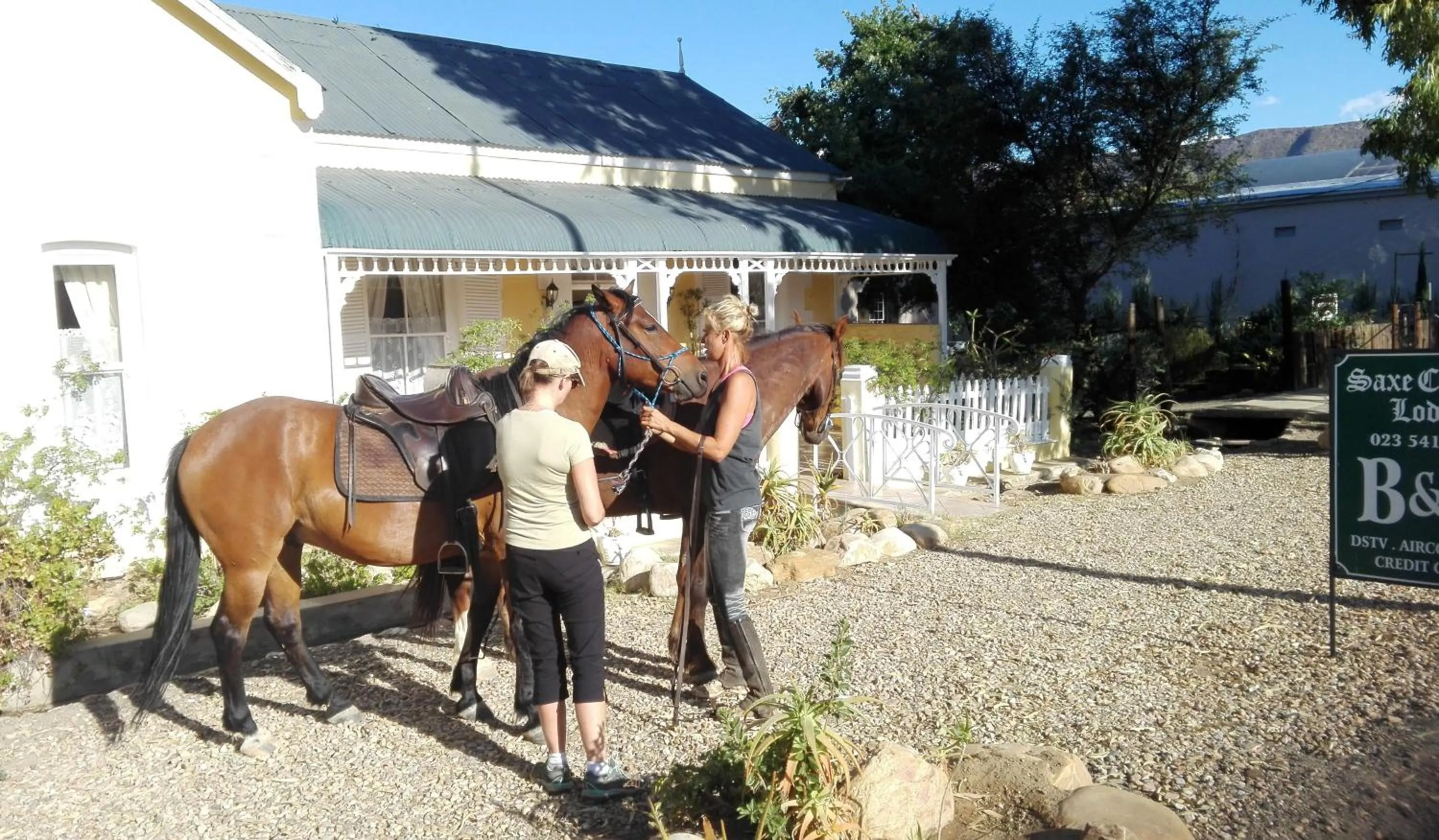 Garden in Saxe-Coburg Lodge