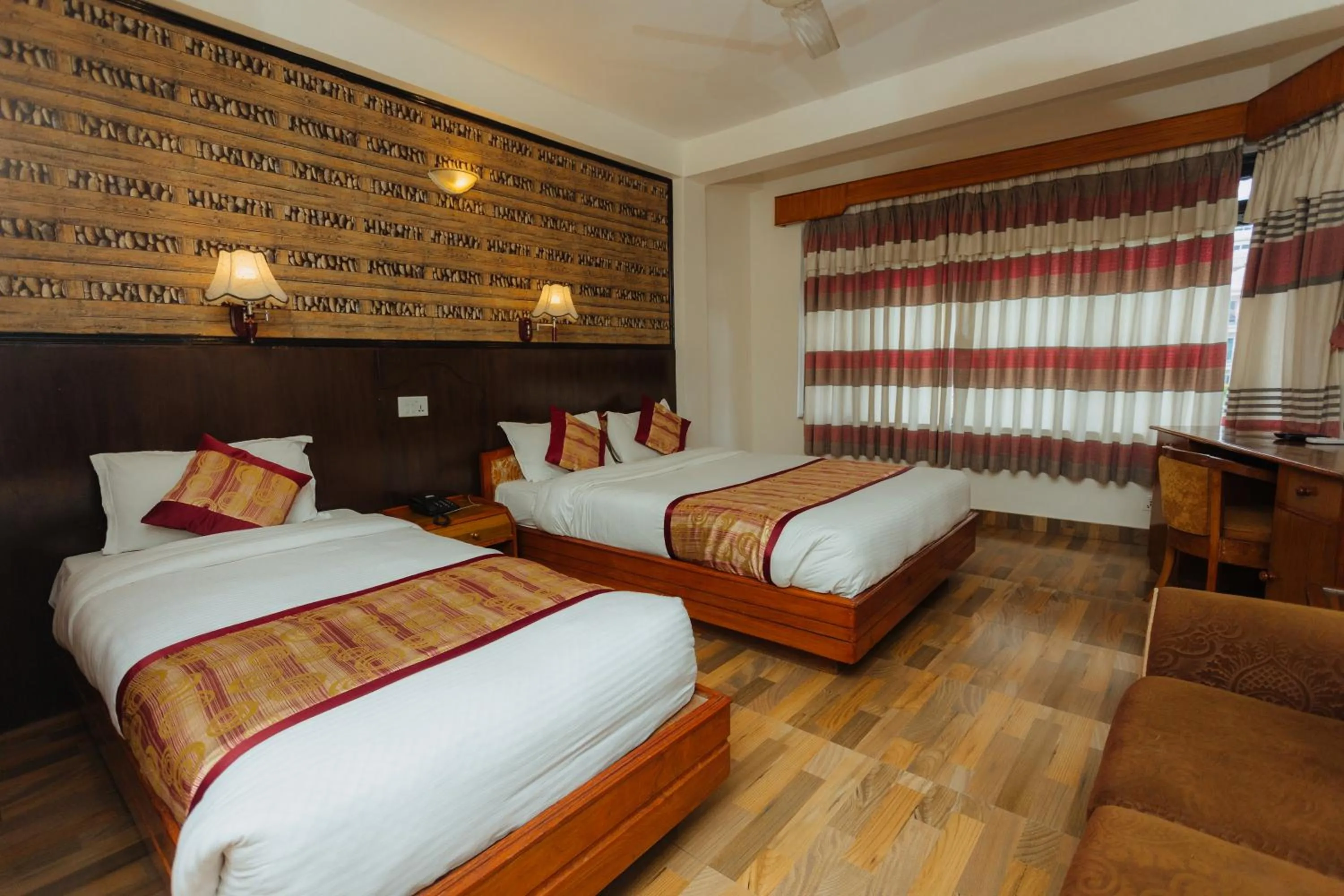 Bedroom, Bed in Hotel Tulsi