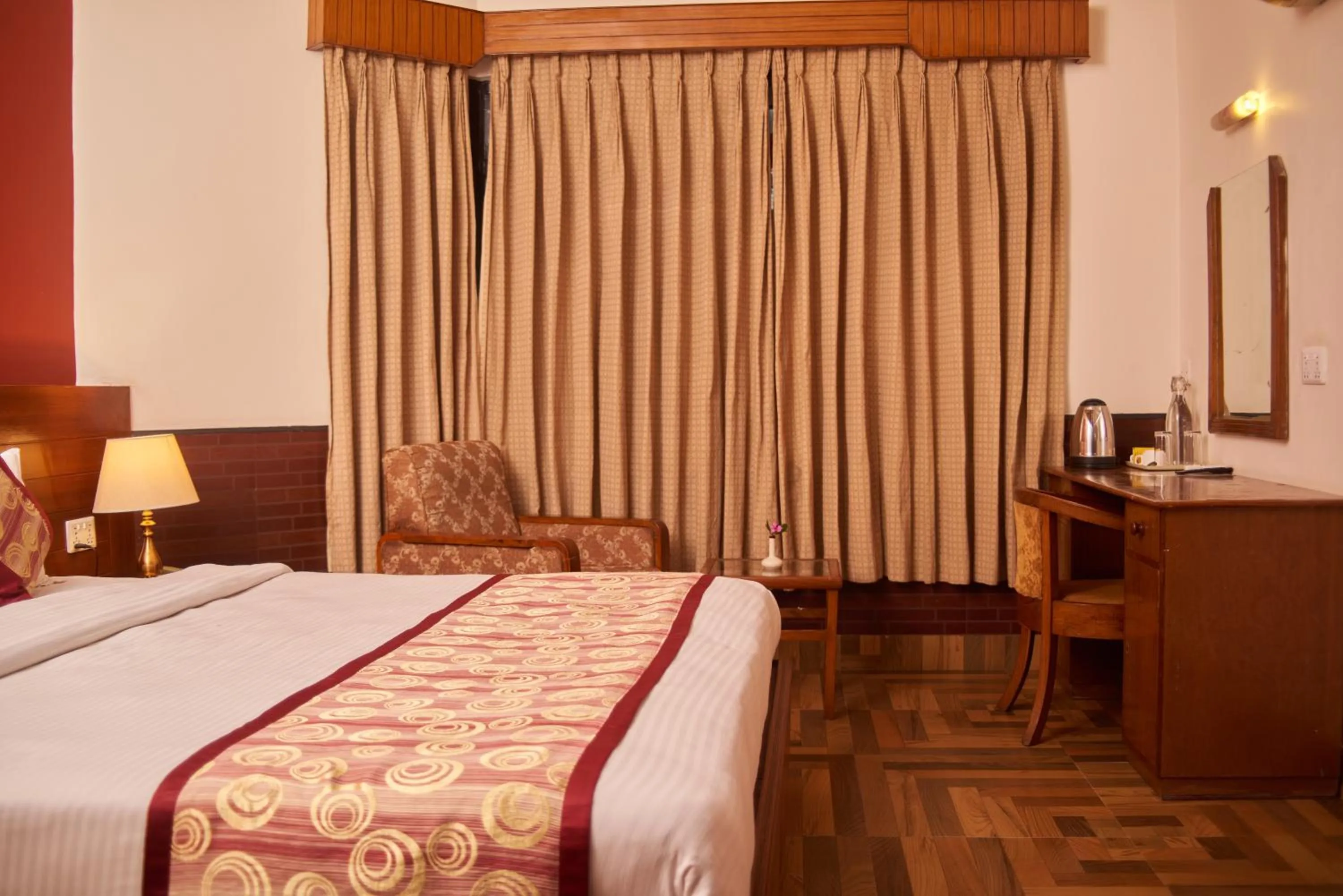 Bed in Hotel Tulsi