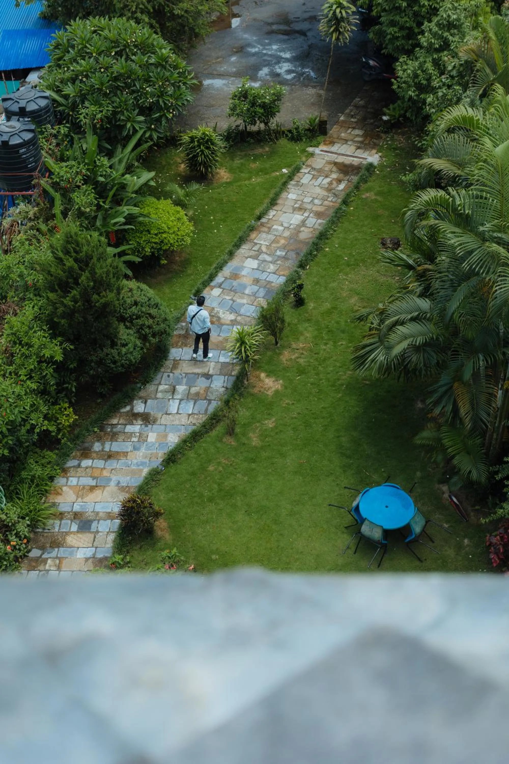 Garden in Hotel Tulsi