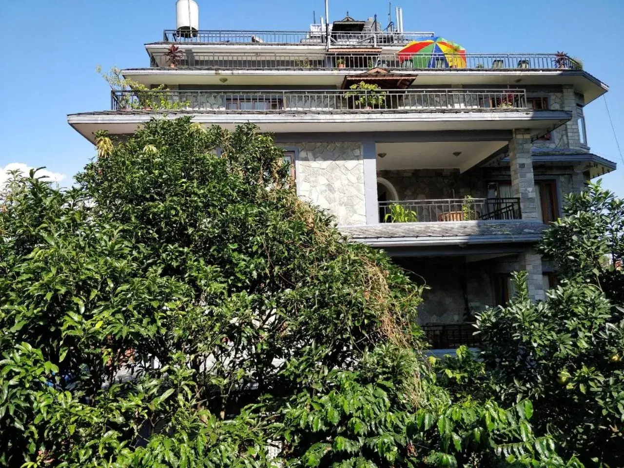 Property building in Hotel Tulsi Property building in Hotel Tulsi